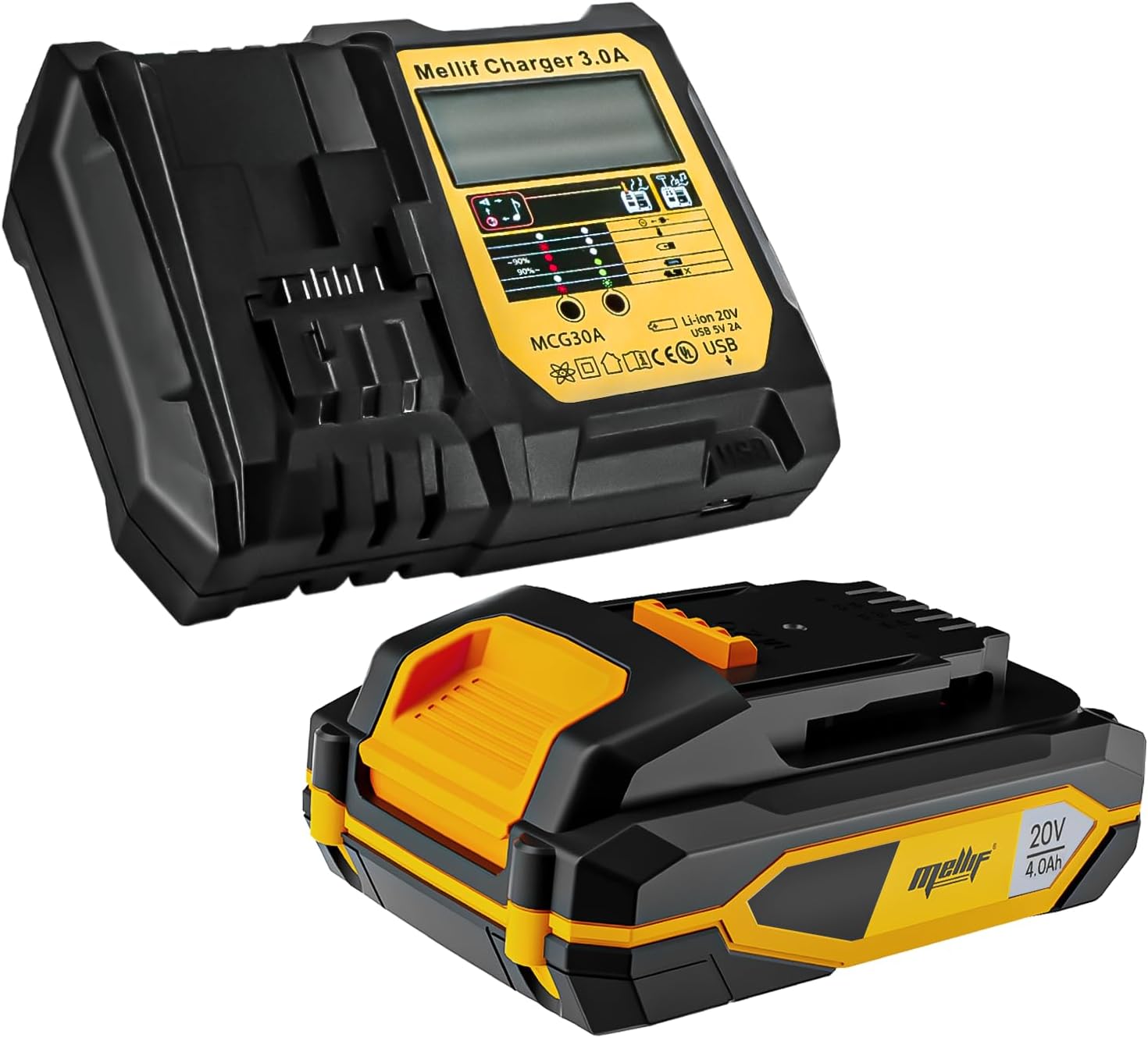 Cigarette Lighter Dewalt 20v Vehicle Charger Pwr Pod Battery DCB112 For Dewalt Battery Car Charger, Replace