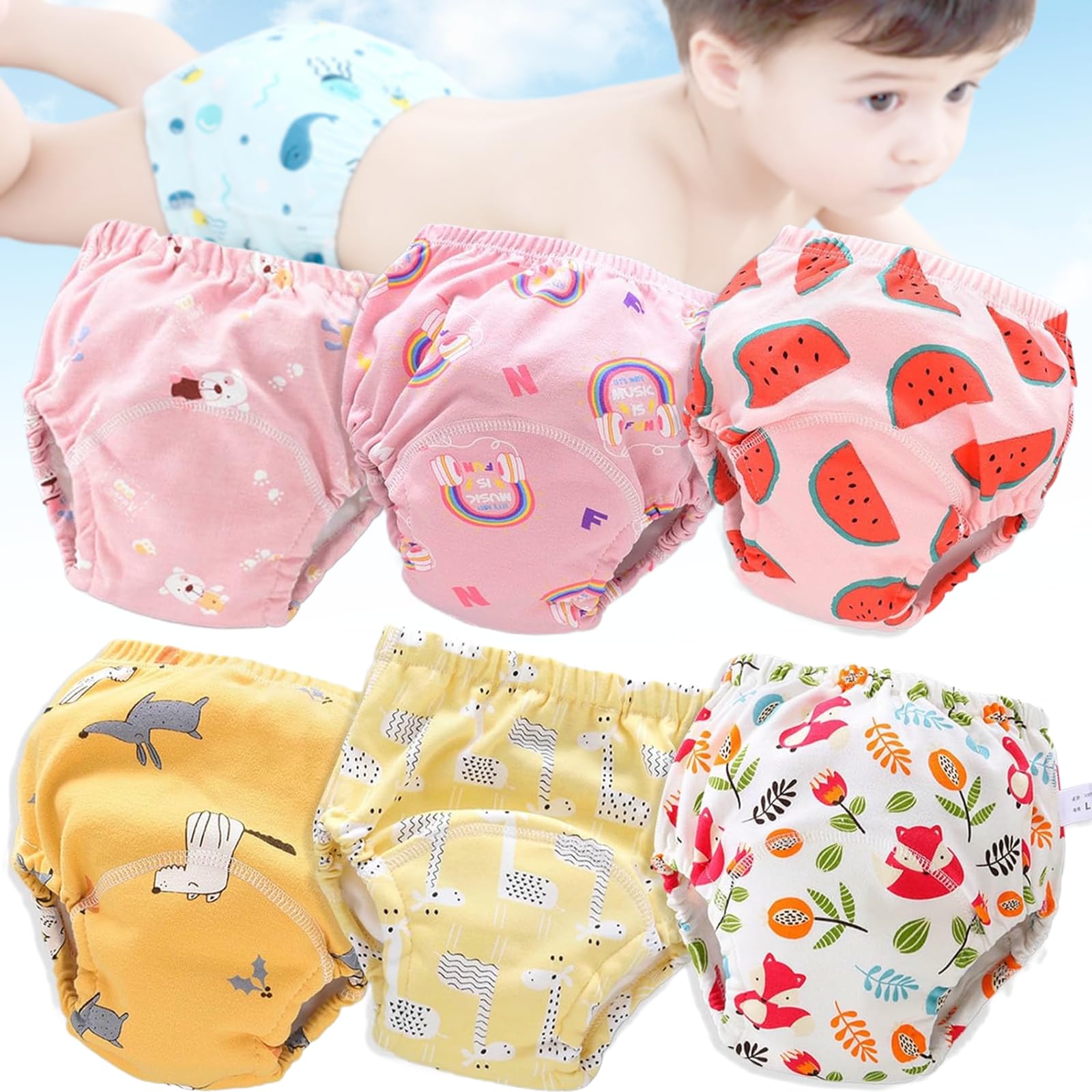 Trainingswindeln - TöPfchentraining Leicht Gemacht,Masanno Trainingswindeln,TöPfchen Trainingshose Masanno,2025 New Potty Training Pants (F set,M)