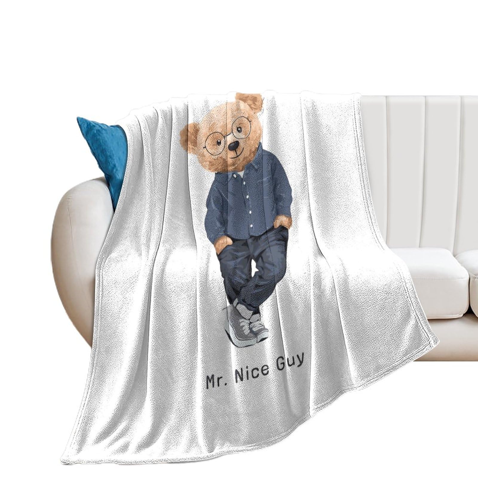 Amazon｜Teddy Bear テディベア 毛布 ブランケット フランネル
