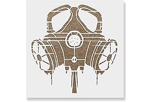 Gas Mask Stencil - The Ultimate Wall Art for Urban Spaces