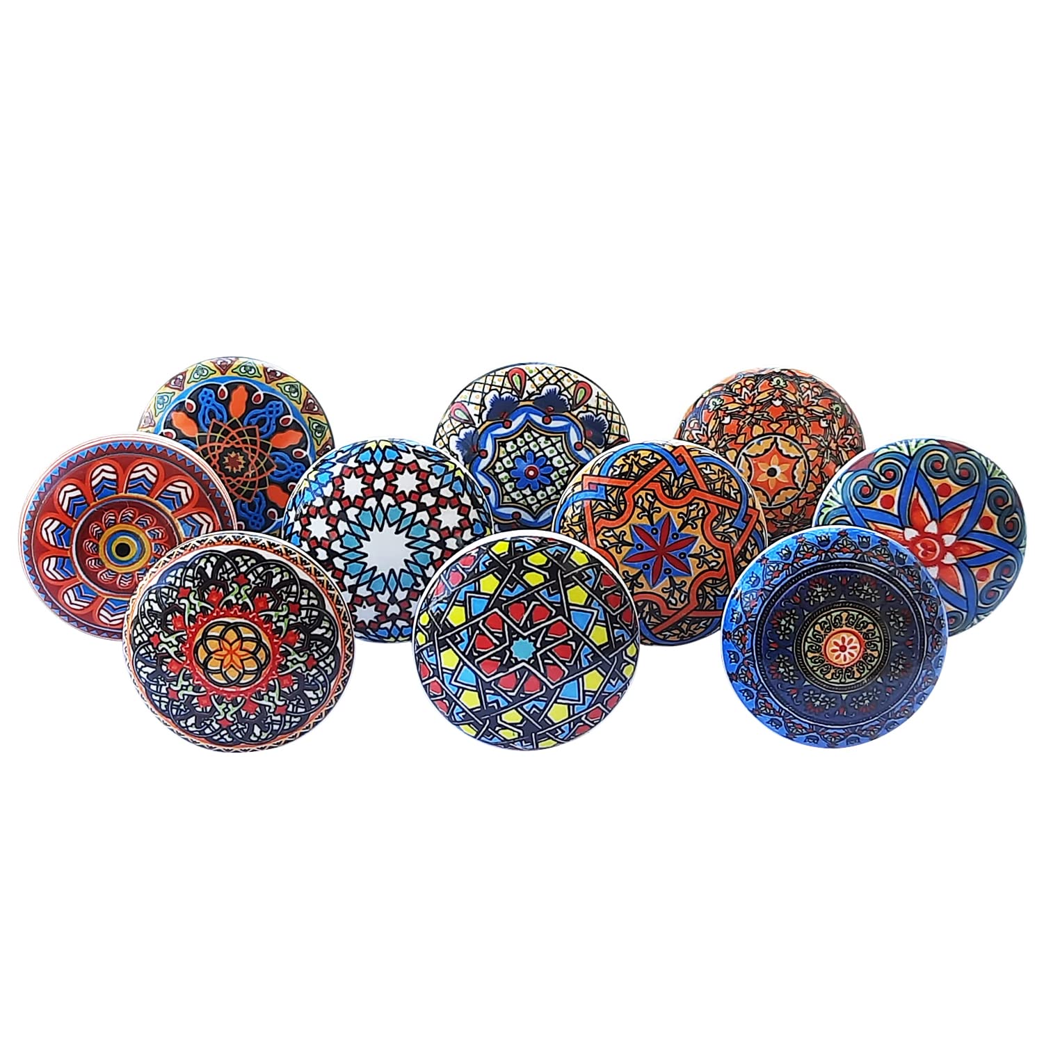 Vintage Ceramic Knobs - Set of 10 -20 Vintage Ceramic Knobs - Set of 10 -20