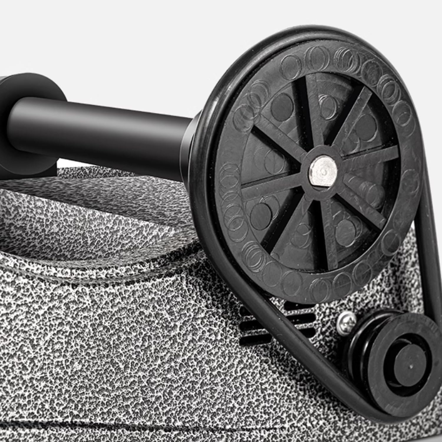 Polisseuse électrique avec minuterie et capacité de 2 kg, double essieu pour polissage professionnel de la pierre et du cristal