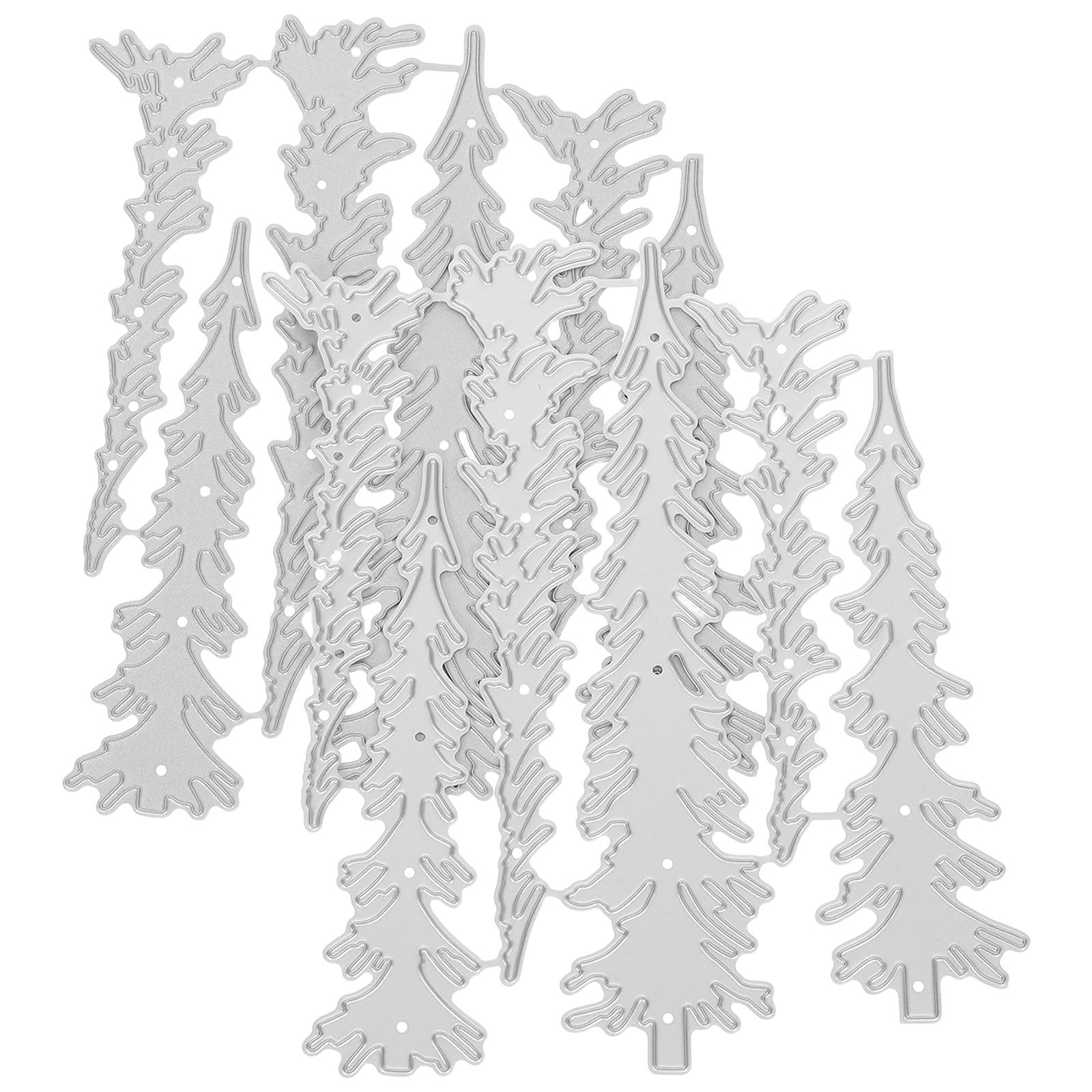 FRCOLOR 10 Unidades Troquel de Corte Árbol de Navidad para Manualidades y