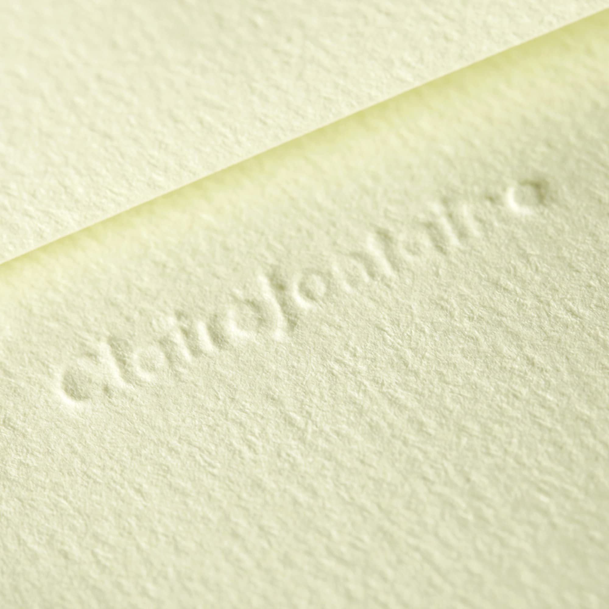 Clairefontaine 28401C Pack of 20 Self-Adhesive Envelopes Format 9x14cm 120gsm Colour Lemon Invitation Events Correspondence Pollen Grain Range Premium Paper