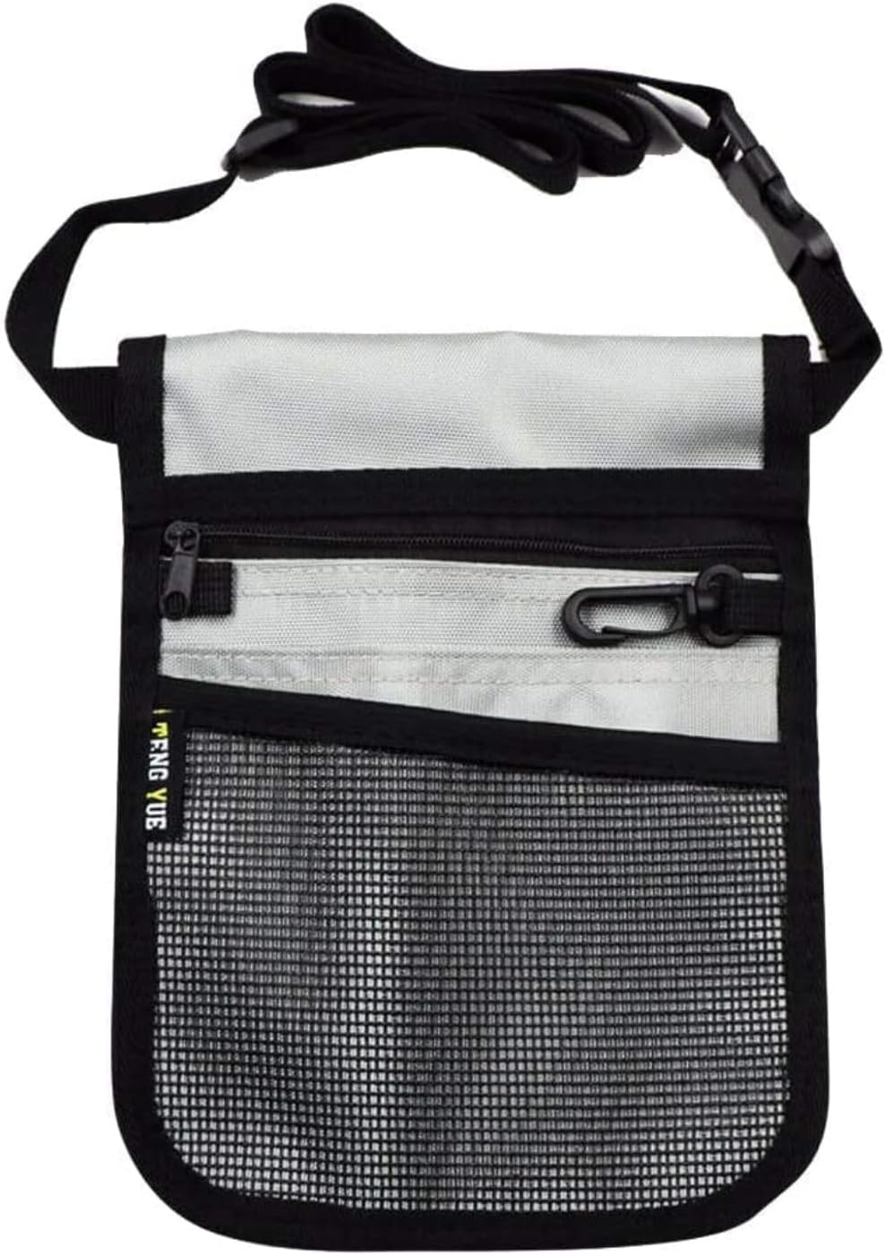 Yotsuba Panny Pack, Quick Pick Portable Waist Bag, Nurse Tool Bag 2 Sided - 8 Pocket Long Adjustable Belt Nurse Utility Organizer Belt Bum Bag Waist Pack Pouch Case for Medical Scissors Care Kit Tool