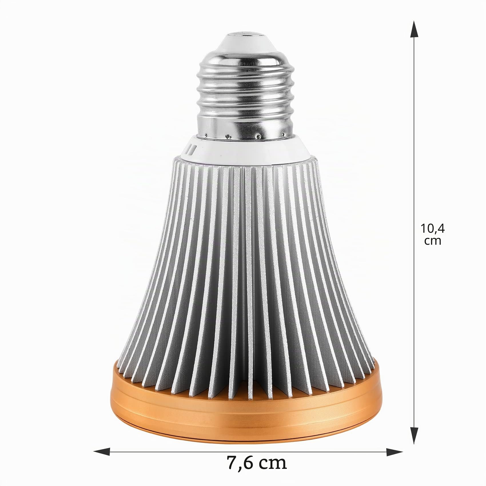 Bombilla UVA UVB para reptiles y anfibios, lámpara LED 8508 con luz UV