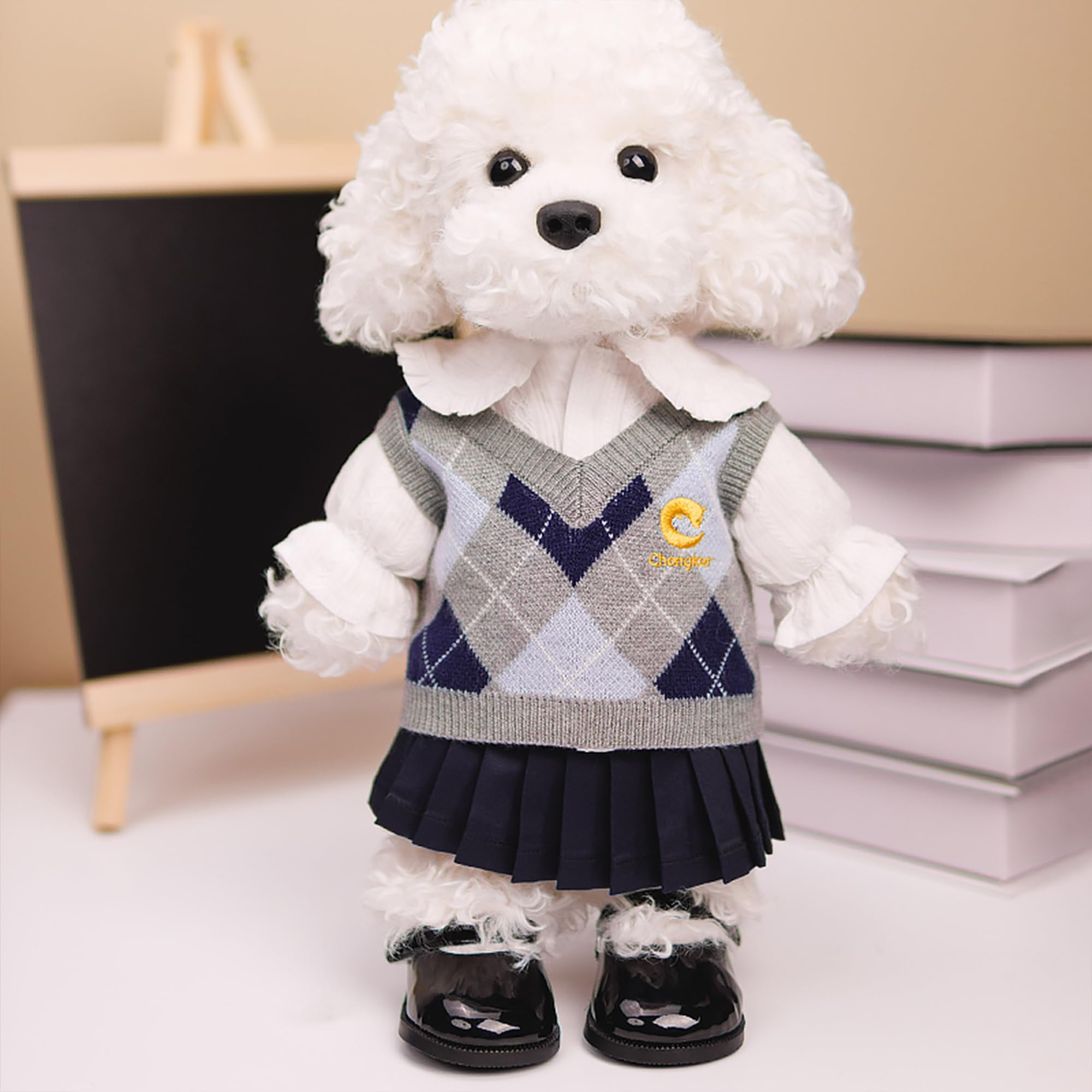 Amazon.co.jp: Chongker 犬 ぬいぐるみ本物そっくり いぬ