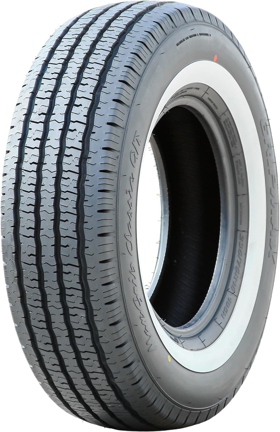 Gripmax MaxGrip Classic G/T Truck/SUV All-Season Touring Radial Tire-235/75R15 235/75/15 235/75-15 105H Load Range SL 4-Ply WSW White Side Wall