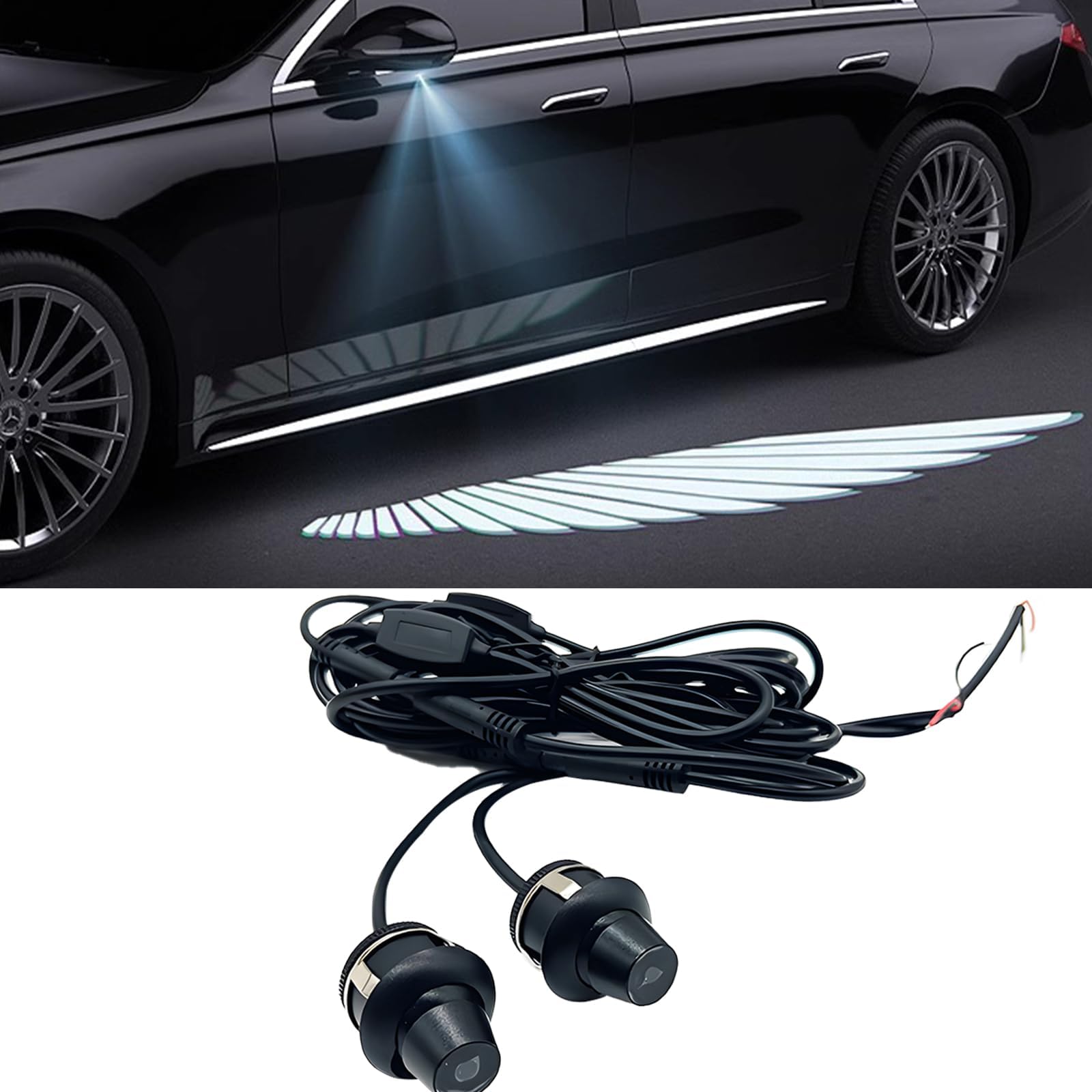 Luces De Bienvenida Para Peugeot 3008 (2017-2025) - Proyector De Puerta Con Logo, 2 Piezas, Fácil Instalación