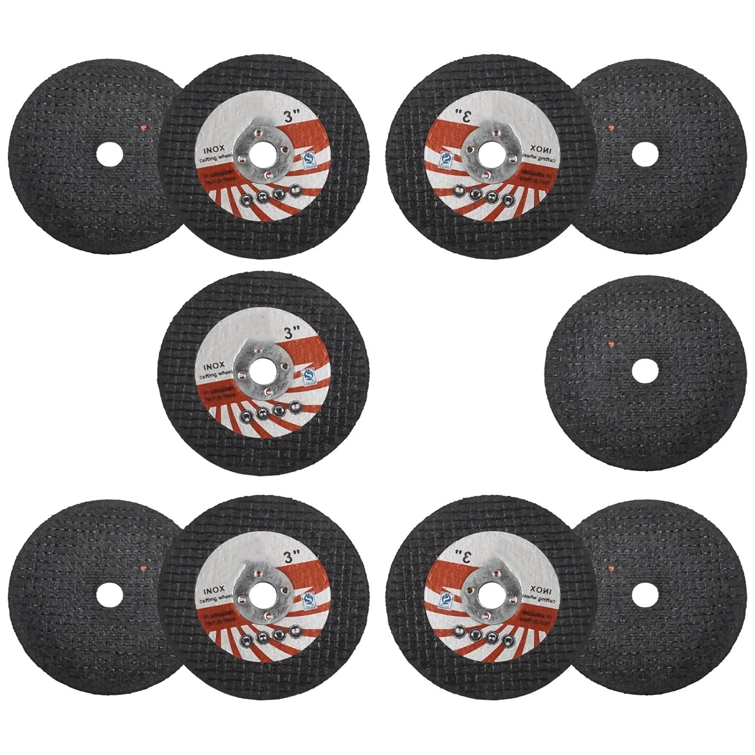 10 Pcs Mini Cutting Disc Saw Blade Circular Resin Grinding Wheel 75mm Power Tools Parts for Angle Grinder Accessories