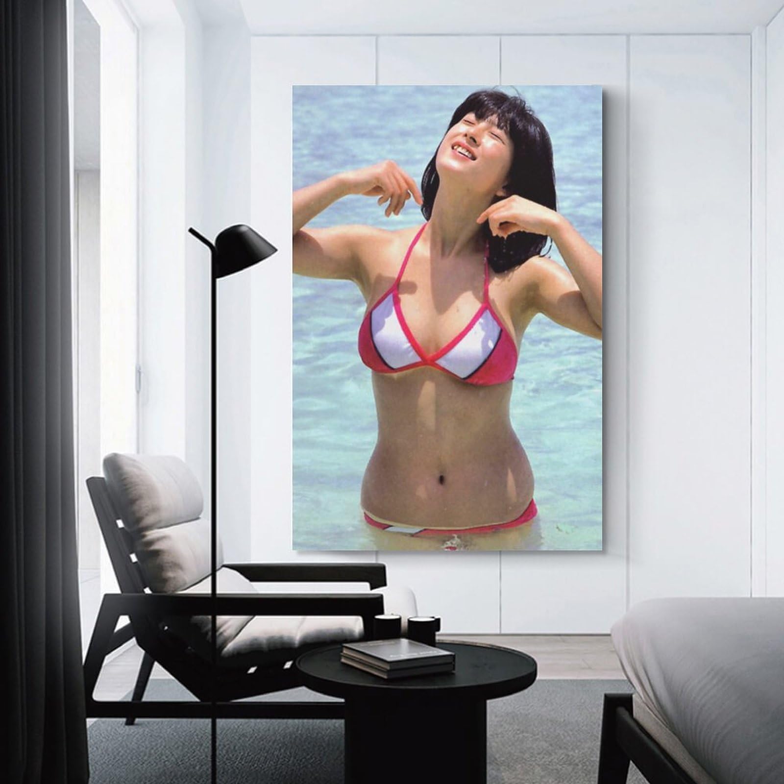 河合奈保子NAOKO 水着 ポスター Amazon.co.jp: 河合奈保子