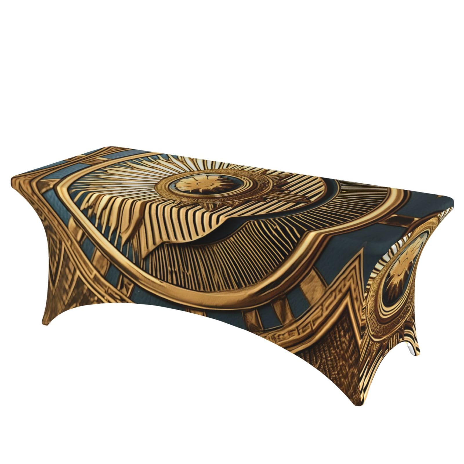 Nappe extensible facile à nettoyer Sun Old pour grande table ovale