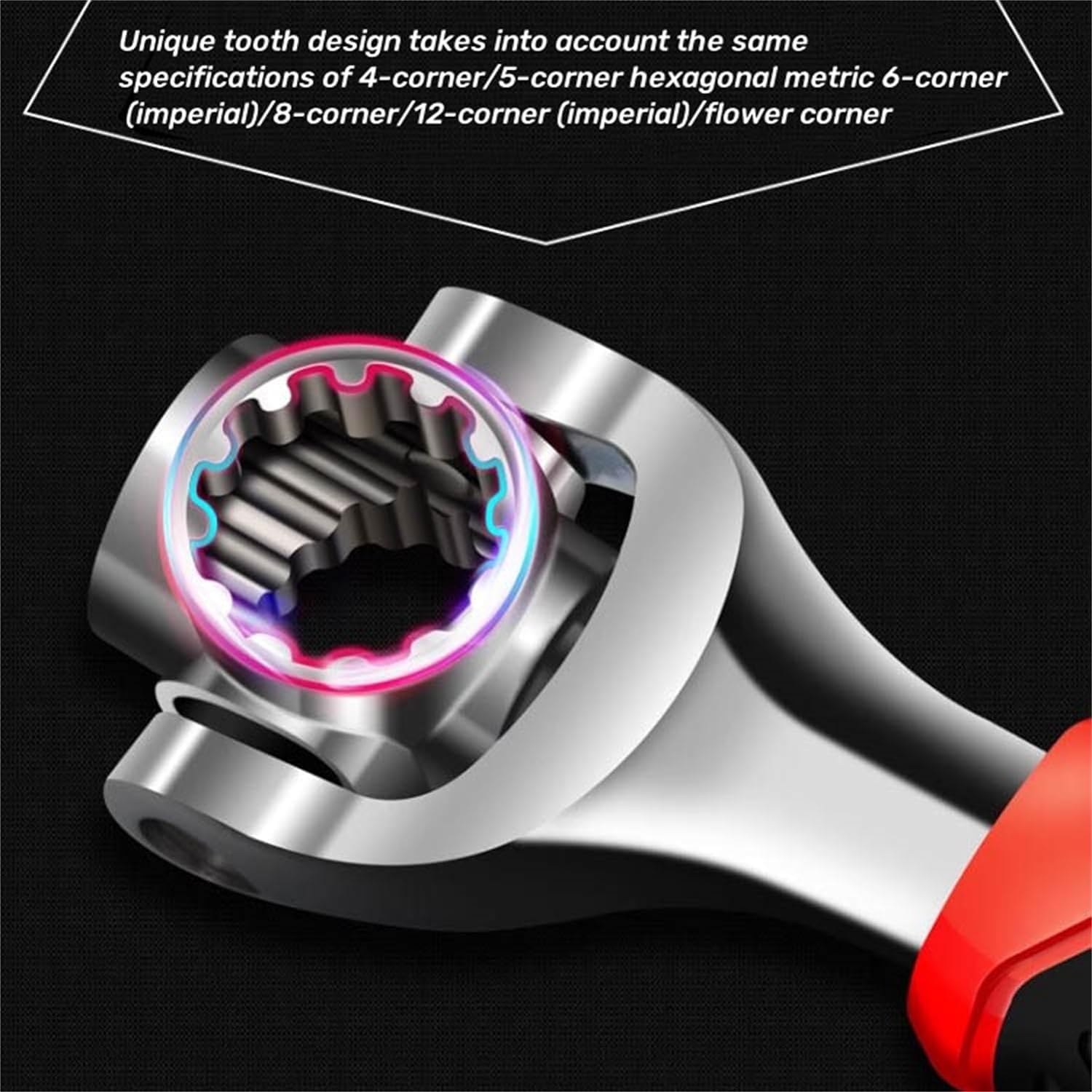 Maizoon 8-in-1 Steckschlüssel Set – Multifunktional Mit Magnetischen Enden, Rutschfestem Griff Für Auto & Haushalt