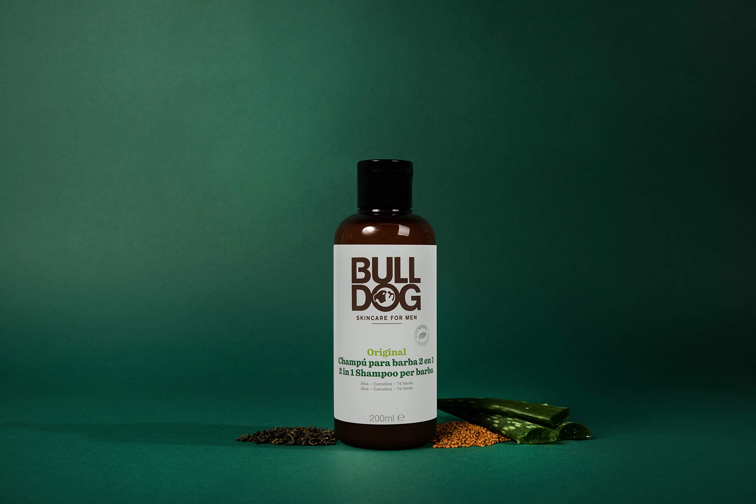 BULLDOG - Zestaw 3 szamponów i odżywek do brody, 3 x 200 ml