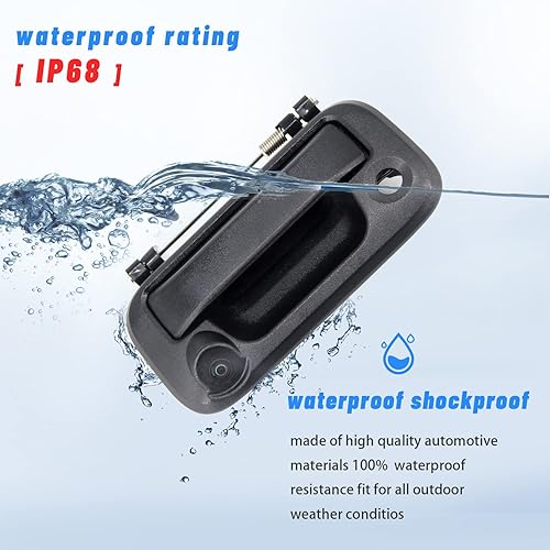 Miniatura 4 de FEXON Cámara de visión trasera, cámara de respaldo para portón trasero, cámara de estacionamiento inversa compatible con Ford F150 2005-2014 F250