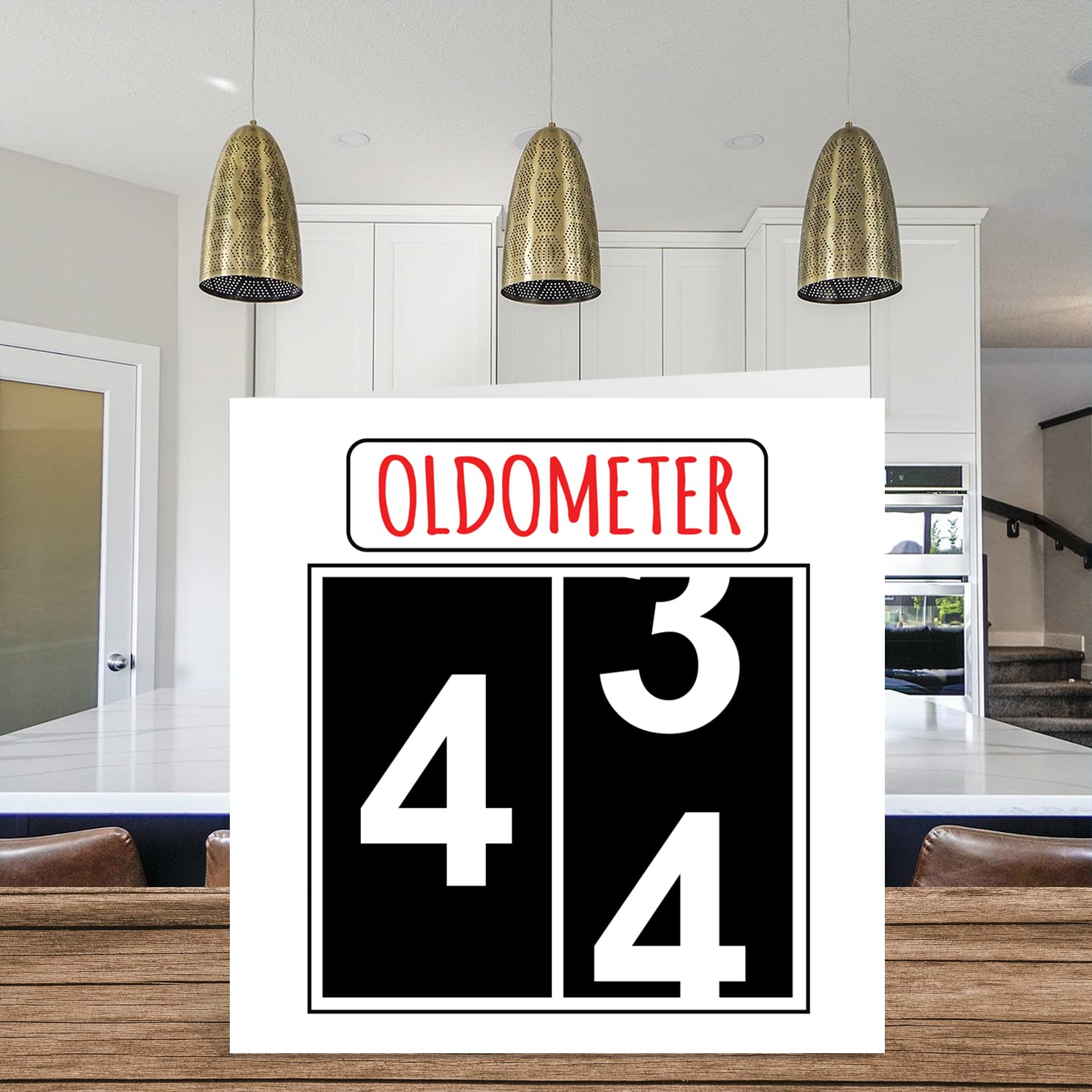 Cartes D'anniversaire Amusantes Pour Homme Et Femme – Oldomètre – Carte D'anniversaire Pour Papa, Maman, Frère, Sœur, Grand-père, Grand-mère, Oncle