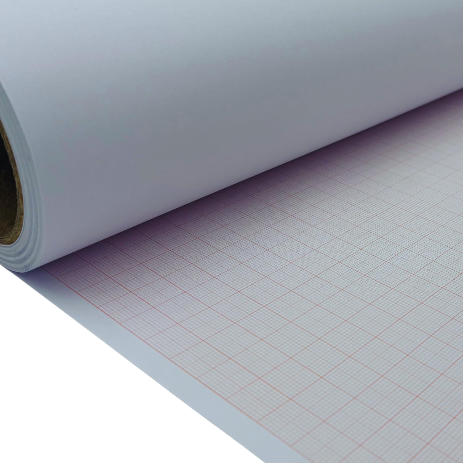 Premium Grid Graph Paper Roll | 36"/914mm x 10m | 90gsm White Paper with 1mm, 5mm & 10mm Grid Print | Precision Printed grids for Pattern Drafting, Technical Drawing, CAD & Design Projects
