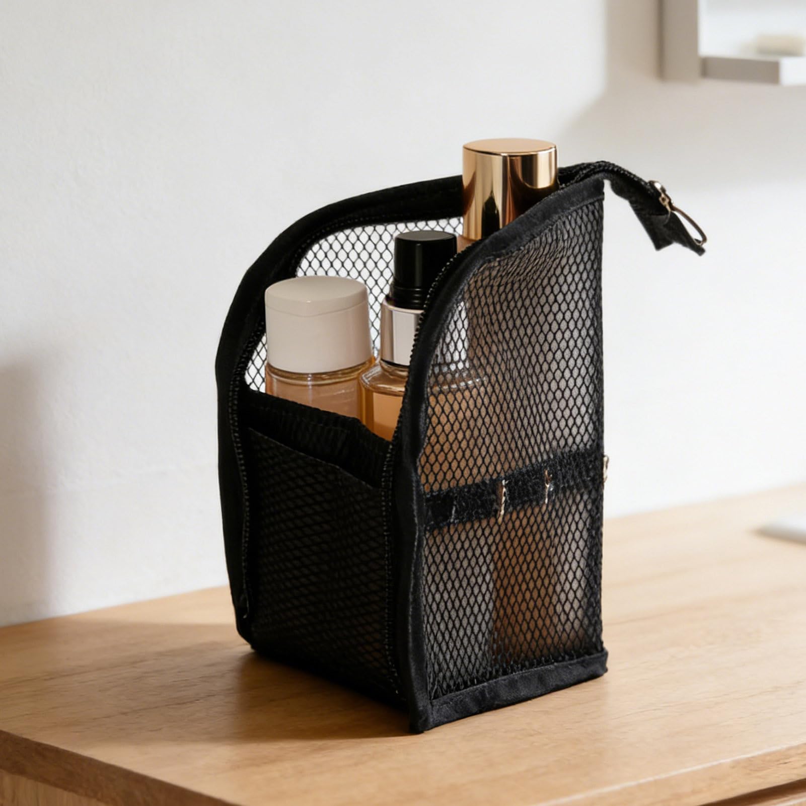 Generico Custodia Per Spazzolino Astuccio Autoportante | Astuccio Portaoggetti Impermeabile con Portaspazzolini per Uomo Donna Penna Bagno Vacanza Campeggio Trekking