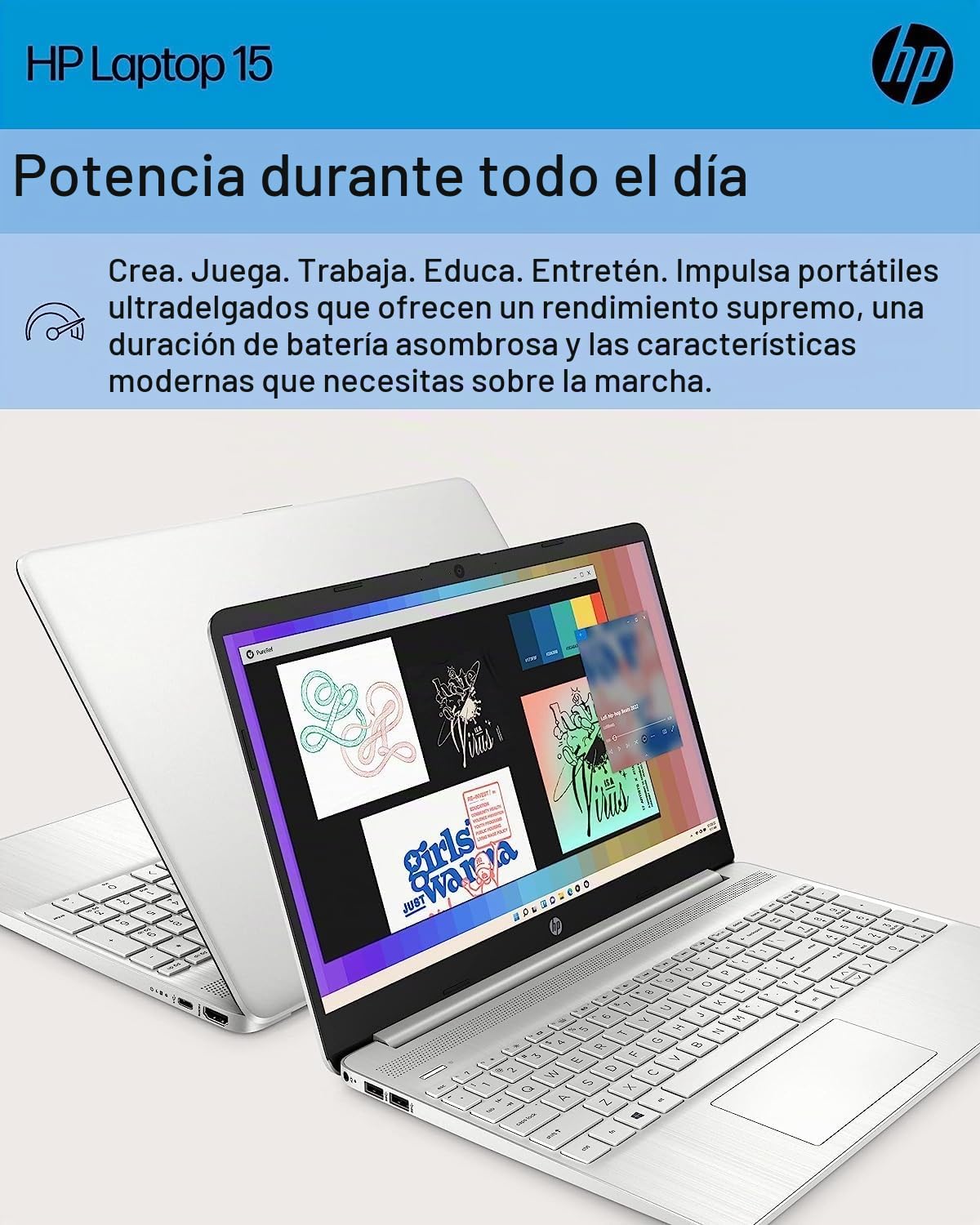 Amazon.com: HP Laptop 2023 de 15.6 pulgadas, AMD Ryzen 7 5700U