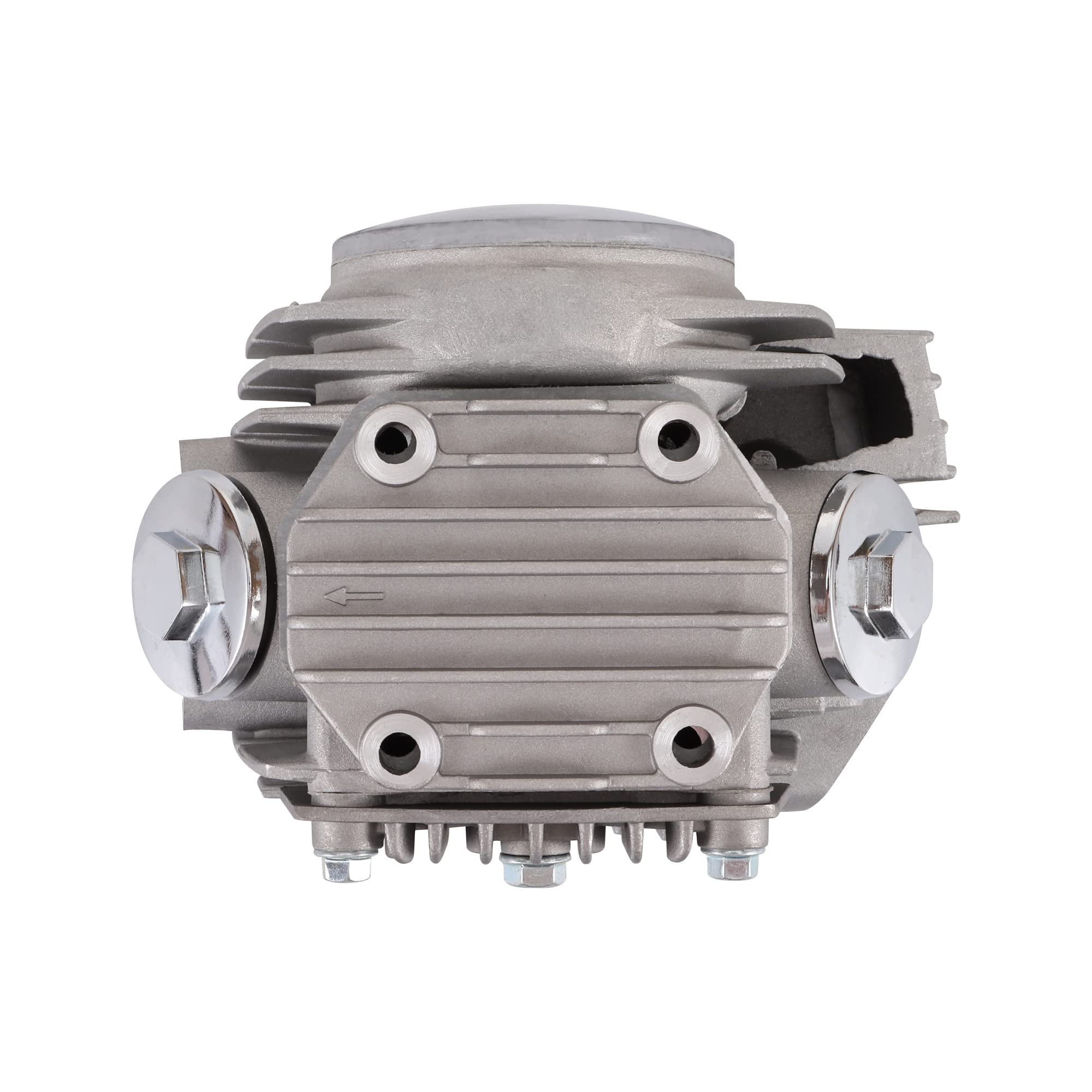 WOOSTAR Testata Completa del Cilindro Sostituzione per Motore Cinese 4 Tempi 110cc ATV Go Kart Dirt Bike