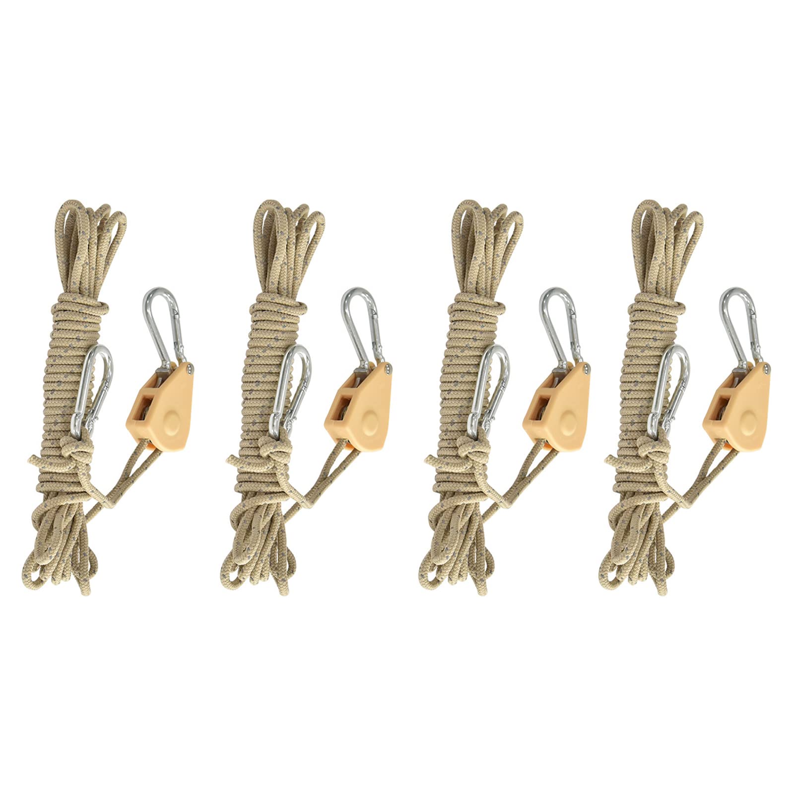 4 Corde A Cricchetto Regolabili - Per Lampade, Piante E Tendaggi - Foto 7