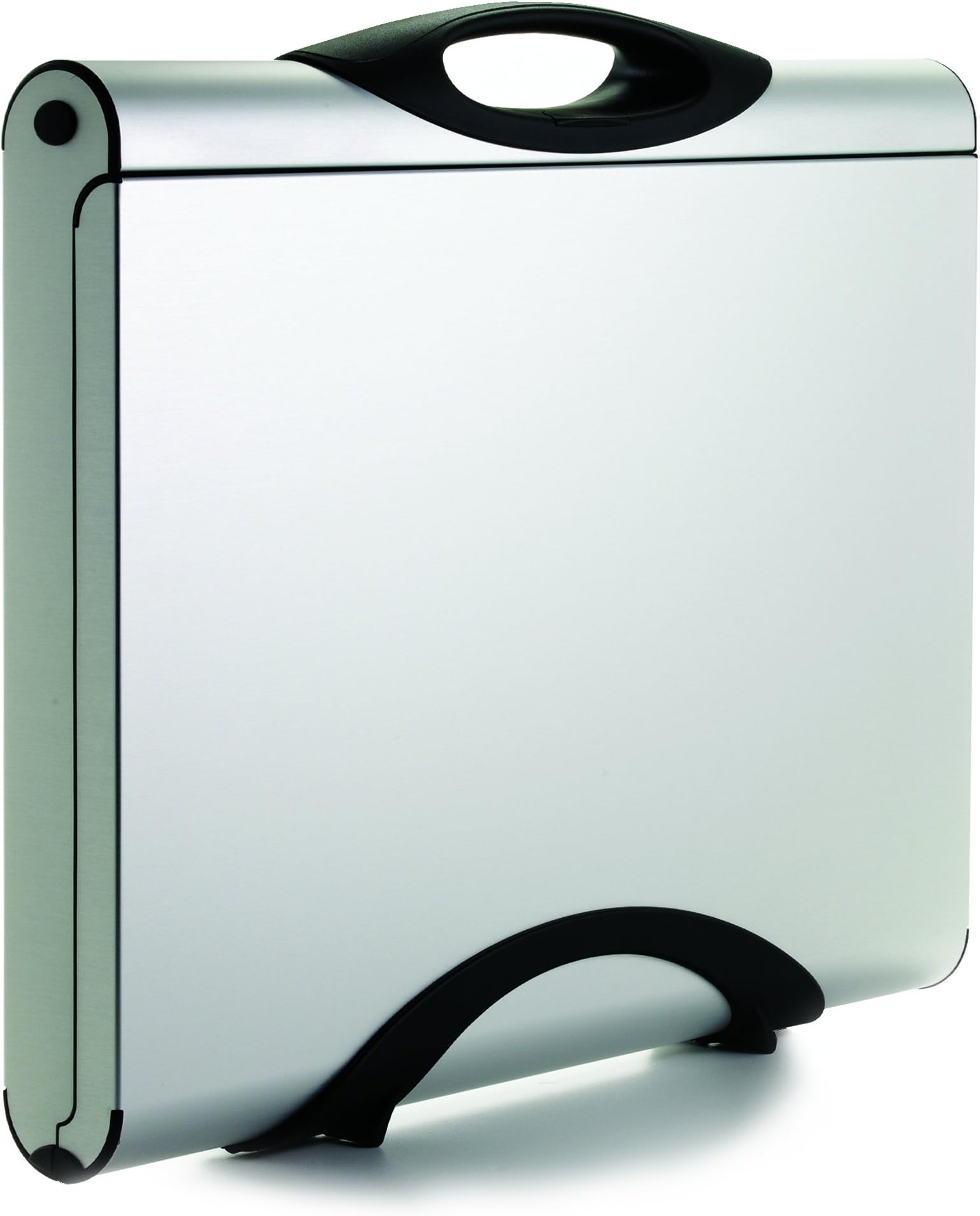 Designer Aluminum Slim Briefcase | 20.1" x 17" Executive Case by Youmans Capsule