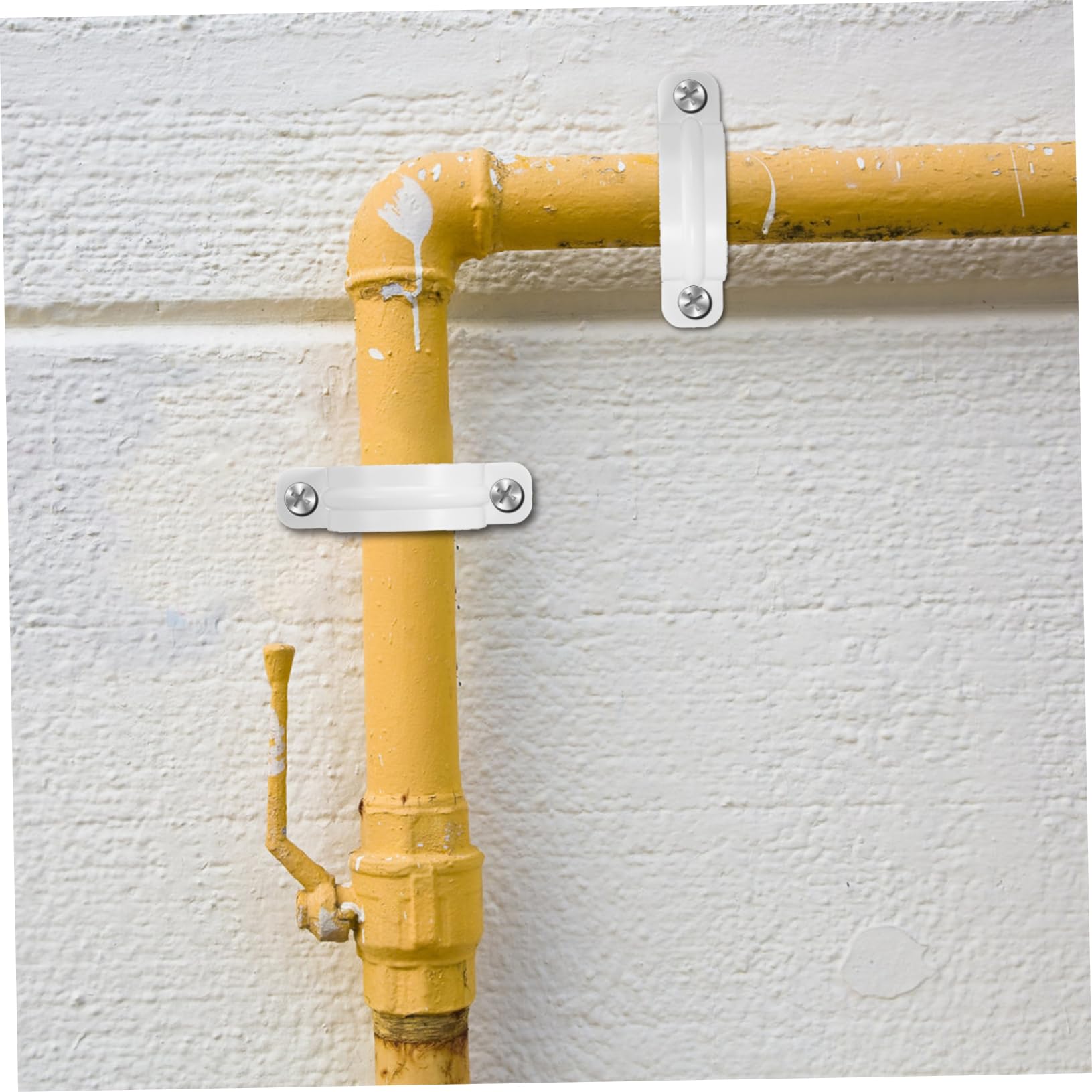 balacoo Robust Pvc Tube Clamps 10pcs u Shaped Brackets for Hose Easy Installation Duct Clamp