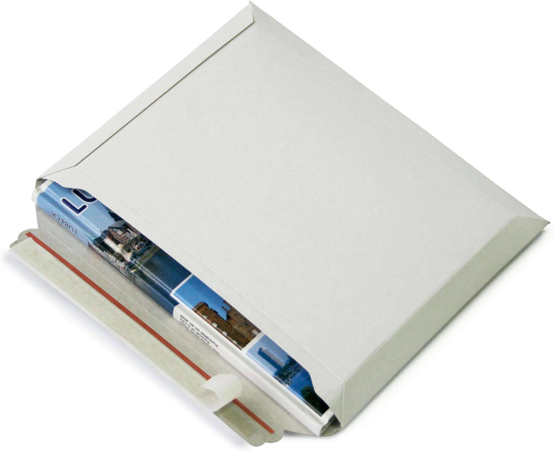 Premium Versandtaschen aus Mikro-Wellpappe Karton DIN A5 250x175mm bis 50mm Füllhöhe (PS.401
