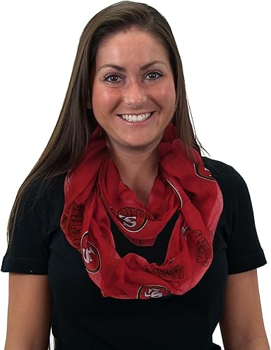 Vista 56 de Littlearth NFL Sheer Infinity Scarf Arizona Cardinals