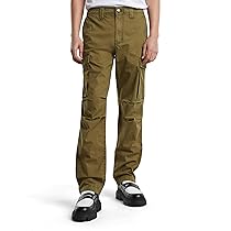 G-STAR Core Regular Cargo Pants Pantaloni, Verde Scuro (Dk Moss D24309-d729-4674), 32W ,  32L Uomo