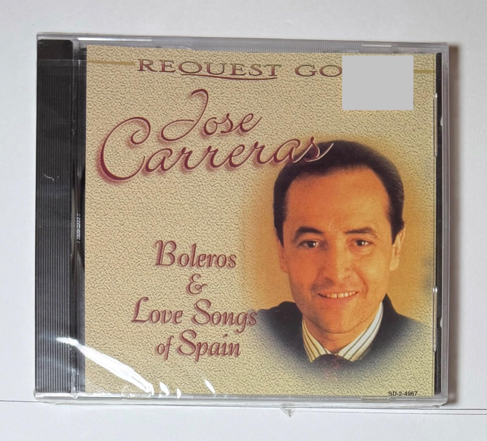 Boleros & Love Songs of Spain [Audio CD] Carreras, Jose