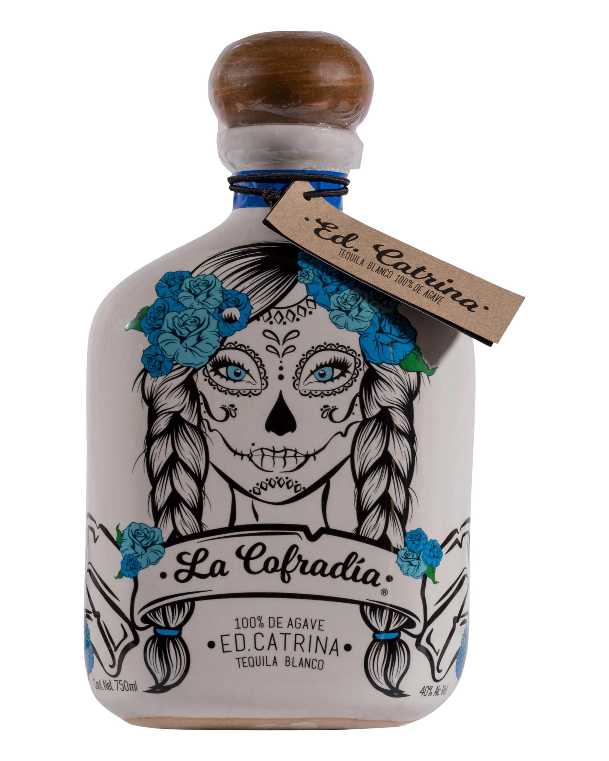 La Cofradia Catrina Bianco Agave Tequila - 700 ml