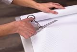 Smooth Top EasyLiner for Cabinets & Drawers - Easy to Install & Cut to Fit - Shelf Paper & Drawer Liner for Ktichen & Pantry - Non Adhesive - Non Slip Shelf Liner - 20 in. x 24 Ft. - White – view 5