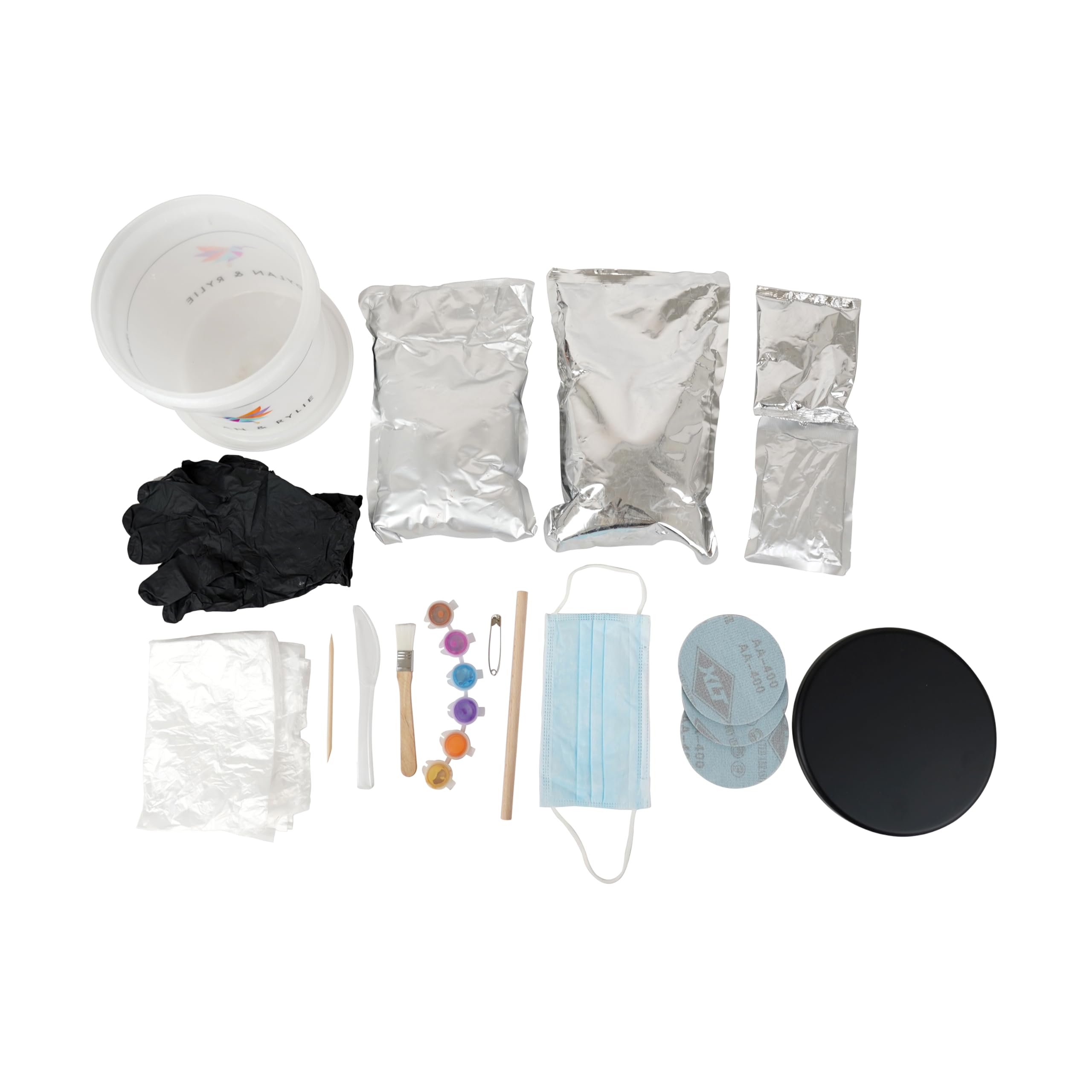 #winning Hand Moulding Kit Couples Home DIY Plaster Casting Keepsake Memory Set, Multicolour - Image 4