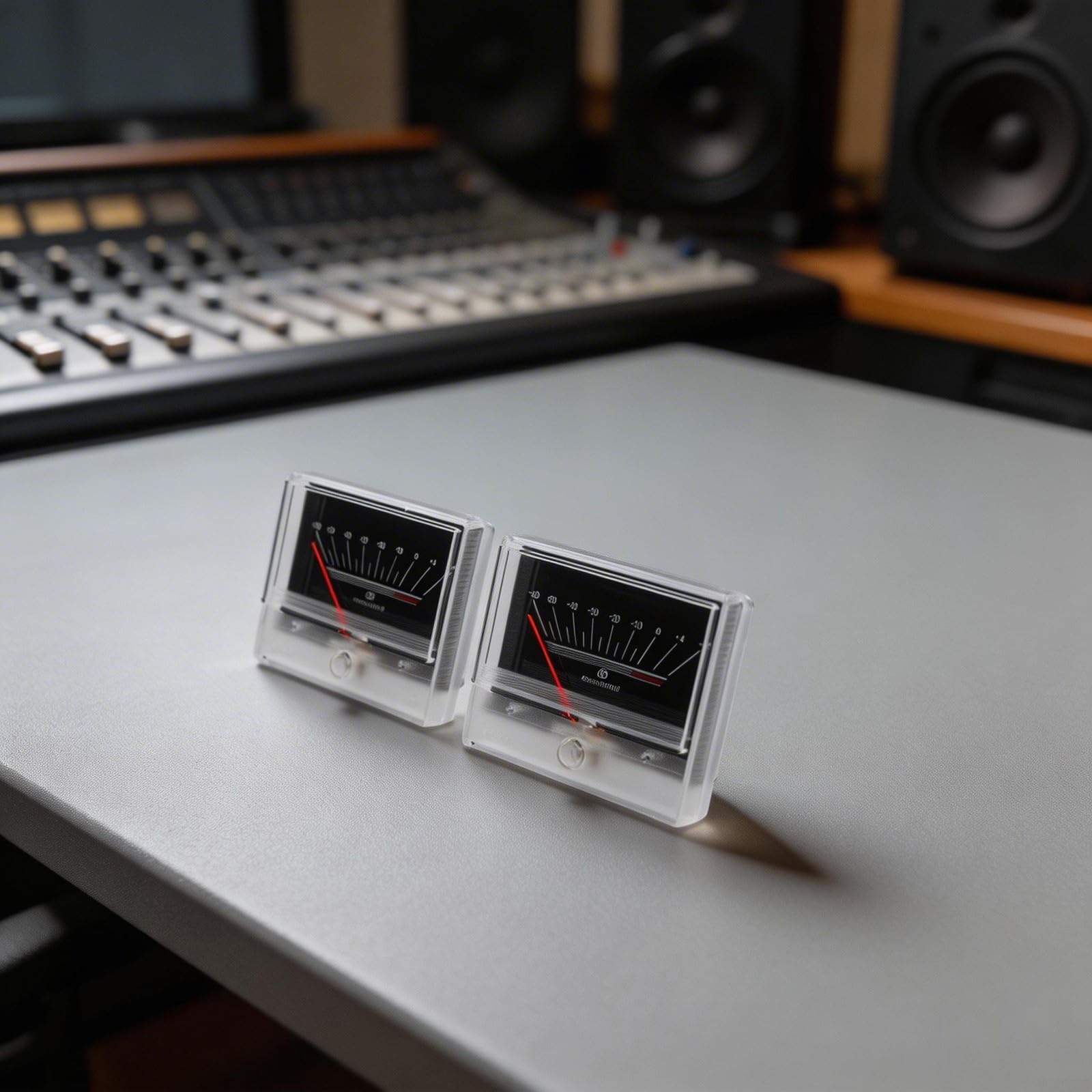 VU Meter analogico Kit indicatore di livello audio con scheda driver e retroilluminazione per fai da te Home Car Stereo Recording Studio Equipment 2 Pack