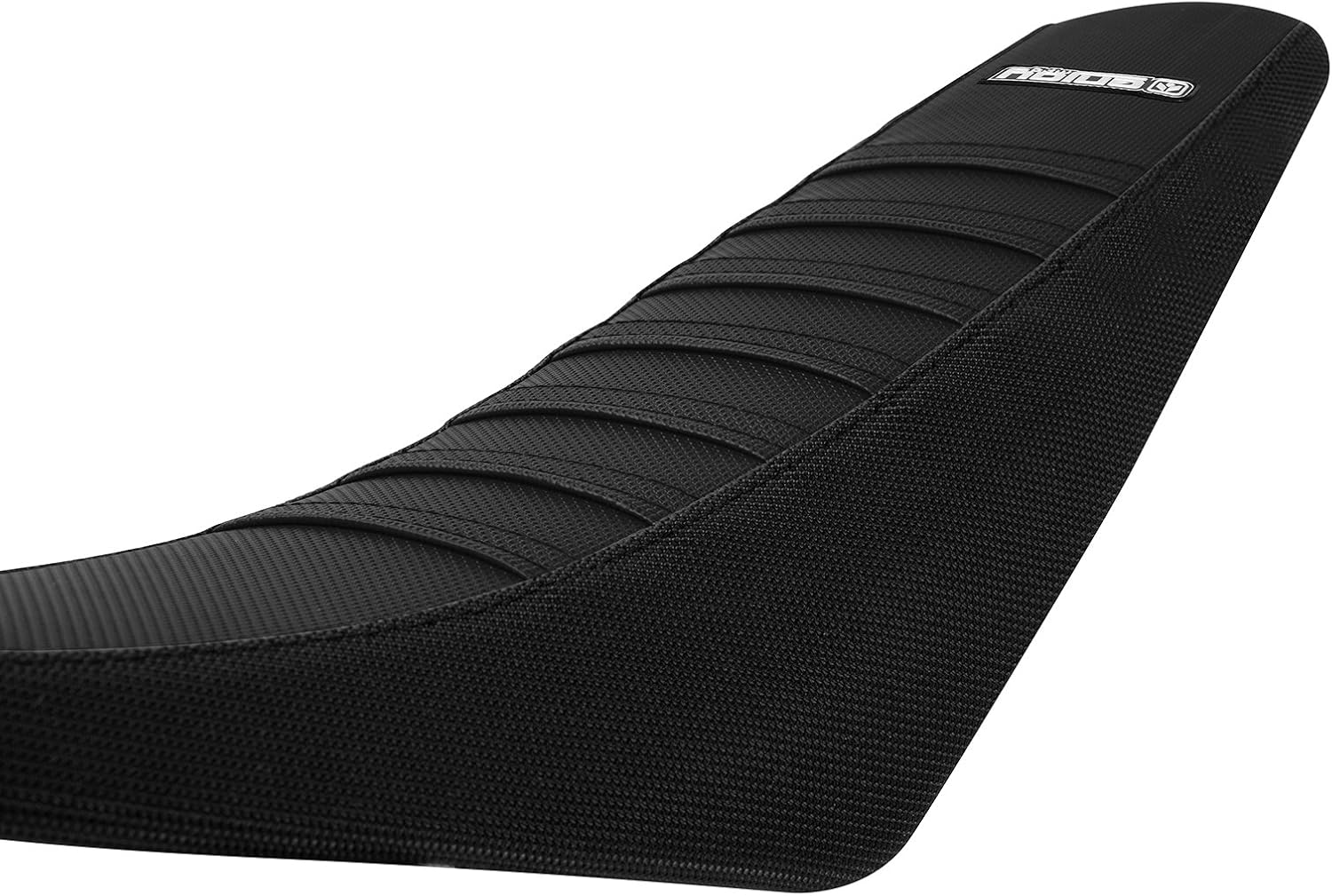 Enjoy Mfg Seat Cover - Compatible Fit for 2002-2021 Yamaha YZ125 YZ250 YZ 125 YZ 250 - All Black Pleated #67