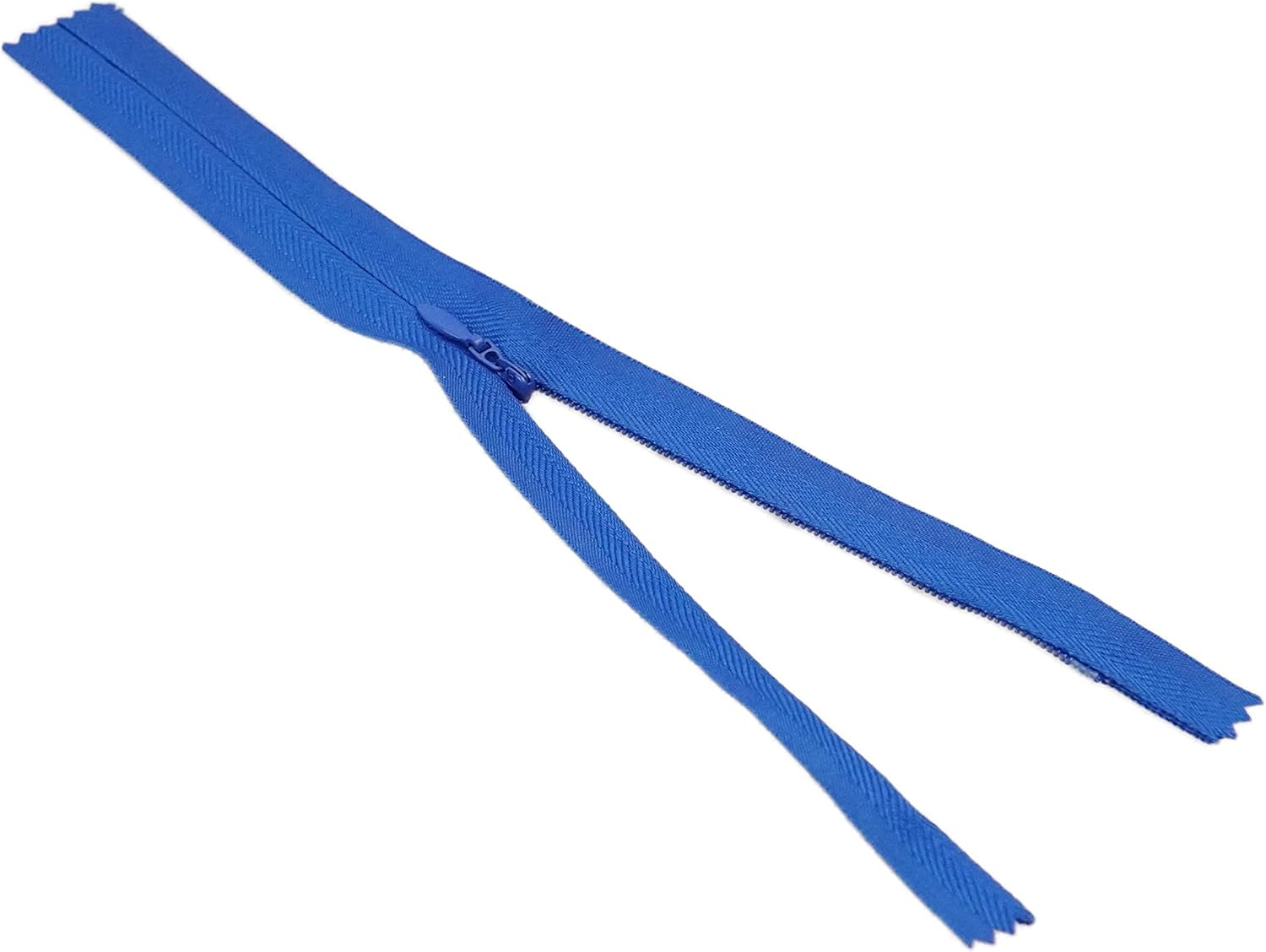 LEDUC Trimz Invisible RVNAVN3 Zip, 22cm, Blue