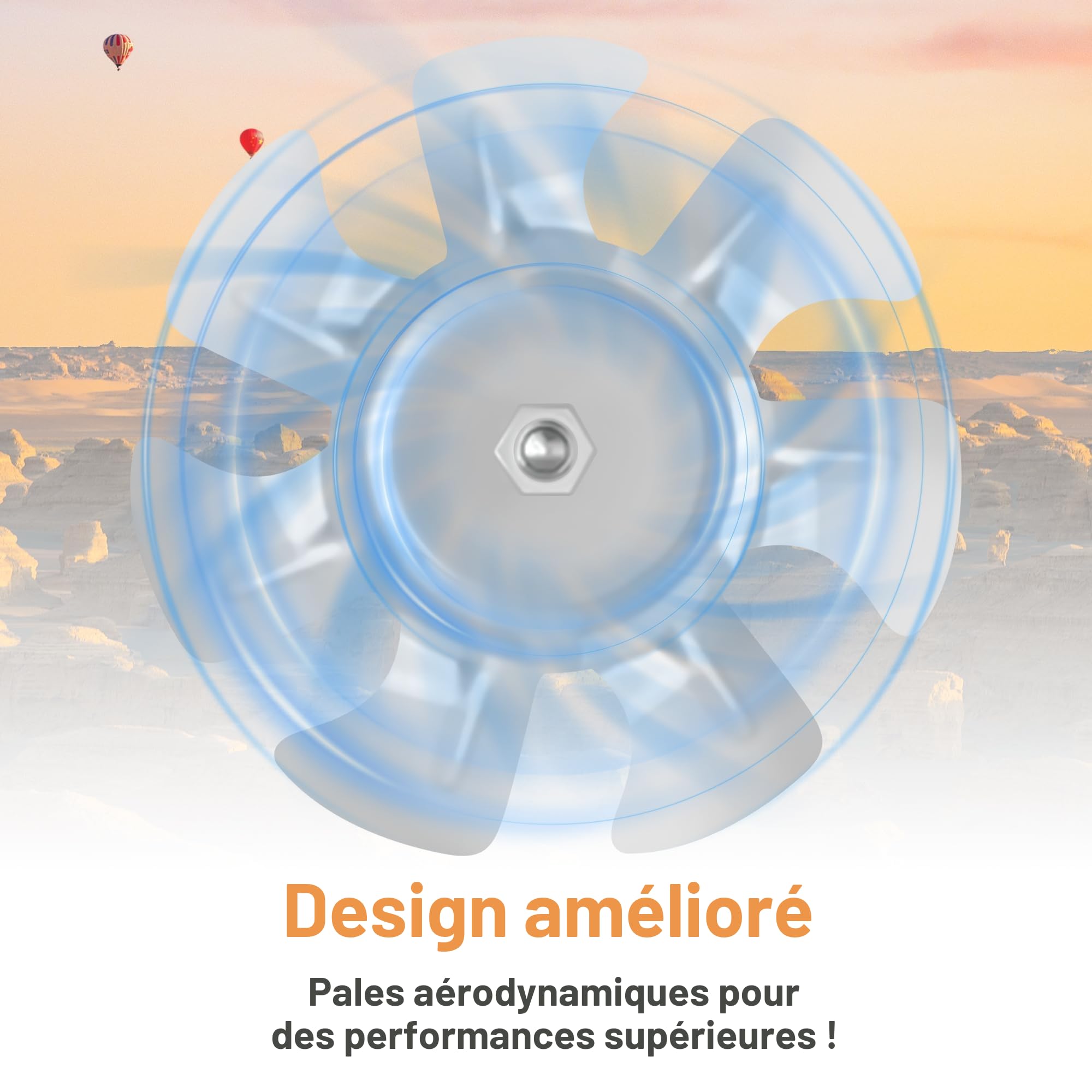 150 mm Extracteur d'Air Chaud 525m³/h– Puissant, Silencieux, et Efficace | Valve Anti-Retour | Prévention de l'Humidité et Refroidissement | Idéal pour Cuisine, Salle de Bain, Noir