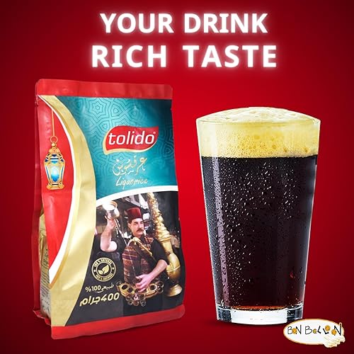 Miniatura 9 de Tolido Regaliz Pure Natural Premium Extracto de raíz de regaliz en polvo Hierba Raw Natural Herbal Especias Hierbas Té Halal (14.11 oz  400 gm)