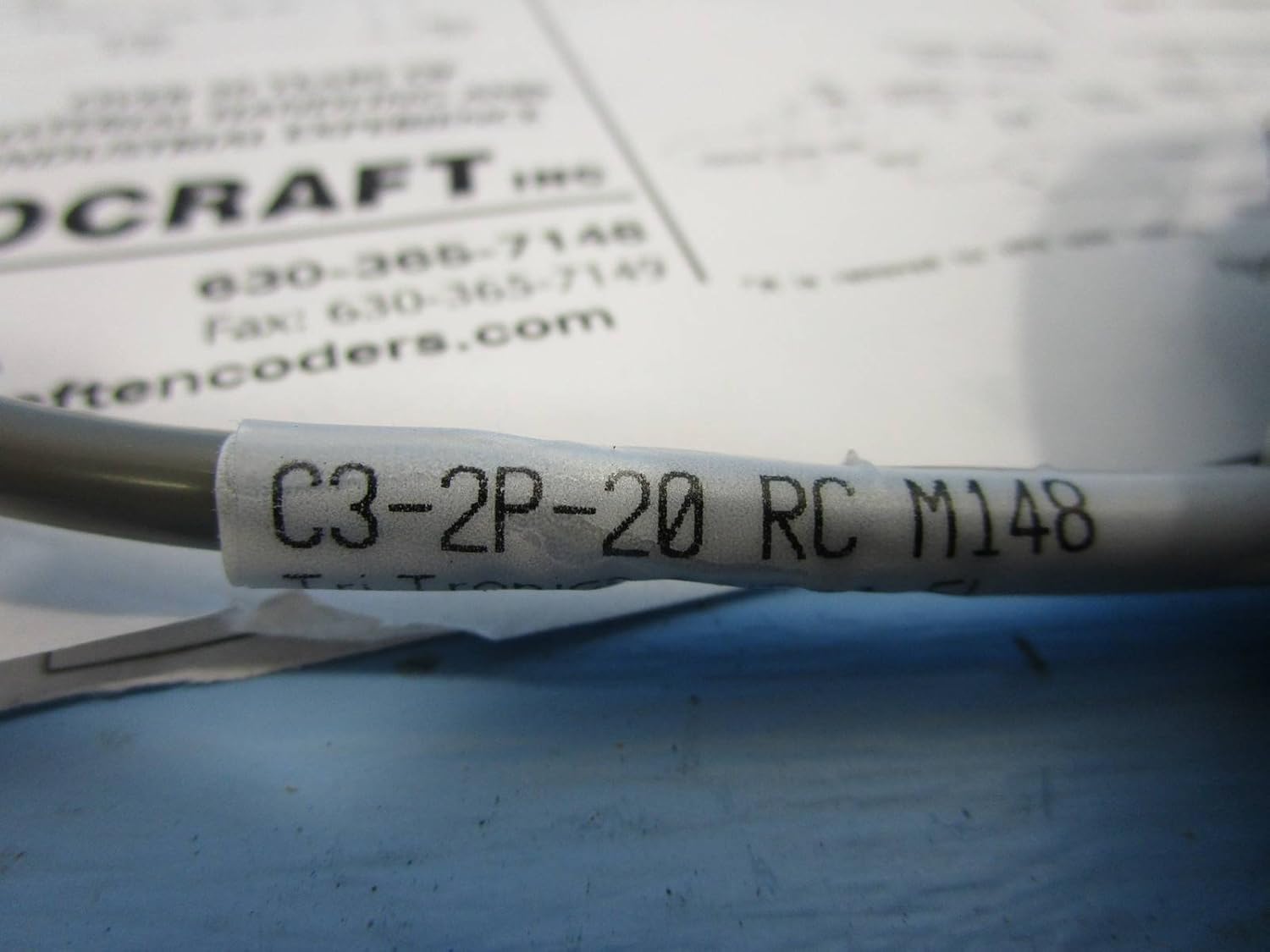 New Datalogic 10000019875 Tachometer Programmable w/ 20 ft Cable Nib Encoder RH