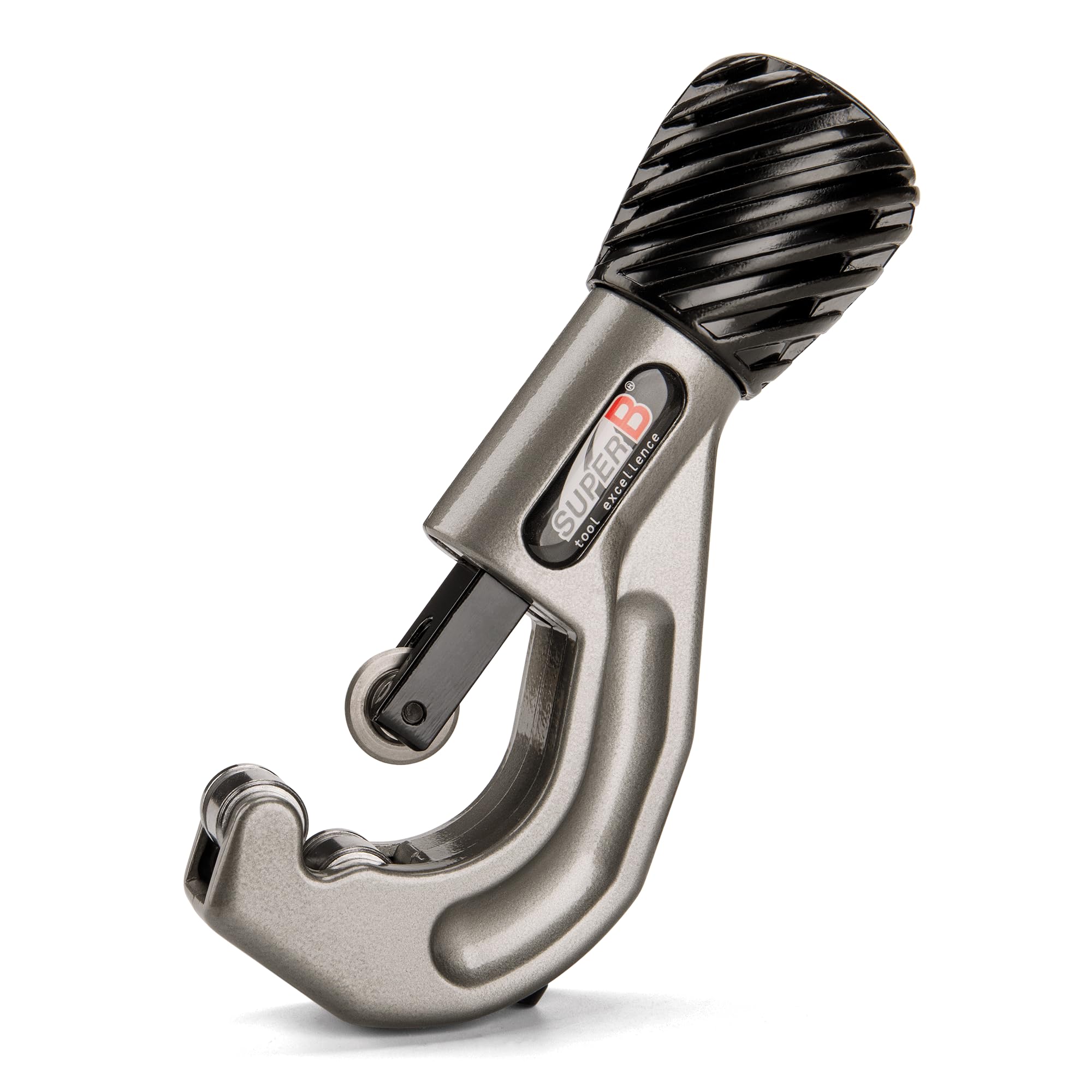 Super B Rohrschneider, Rohrschneider, Werkzeug, 0,6 cm - 3,8 cm Außendurchmesser Kupfer, Aluminium, Messing, Edelstahl und Kunststoff, Rohrschneider, Schnellschneider mit Ersatzrad und Entgratwerkzeug