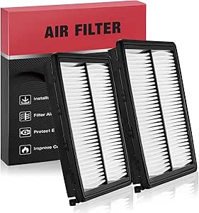 A-Preiu 2-PC Engine Air Filter Copatible With Hyundai & Kia Odels - View #4