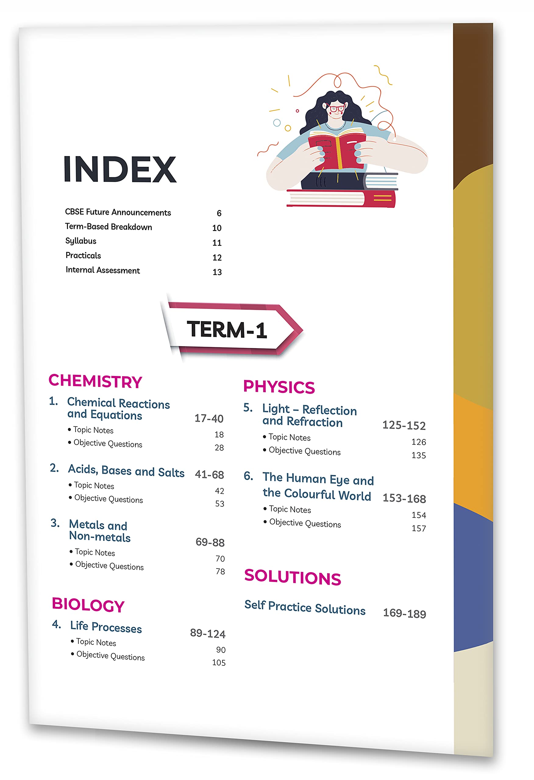 Educart TERM 1 SCIENCE MCQ Class 10 Question Bank Book 2022 (Based on New MCQs Type Introduced in 2nd Sep 2021 CBSE Sample Paper) EDUBOOK