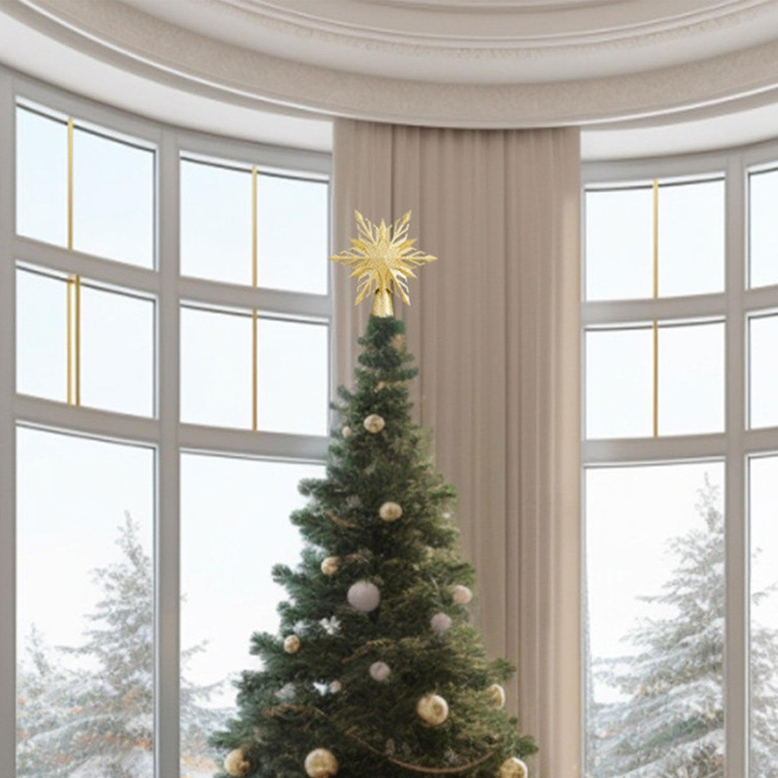 Puntale Di Neve Illuminato Proiezione Luminosa Decorativa Sicura Efficiente