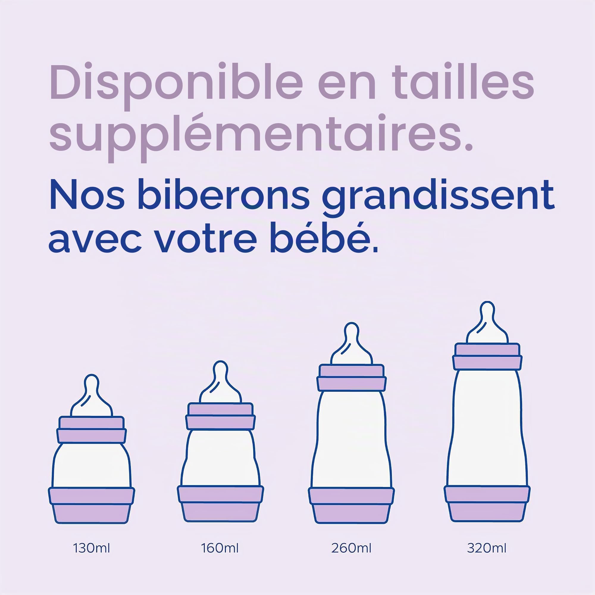 MAM Feed and Soothe Set, Anti-Colic Newborn Bottle Set Complete with Baby Soothers, Suitable from 0+ Months, Ideal Baby Gift Set For New Parents, Ivory (Designs May Vary)