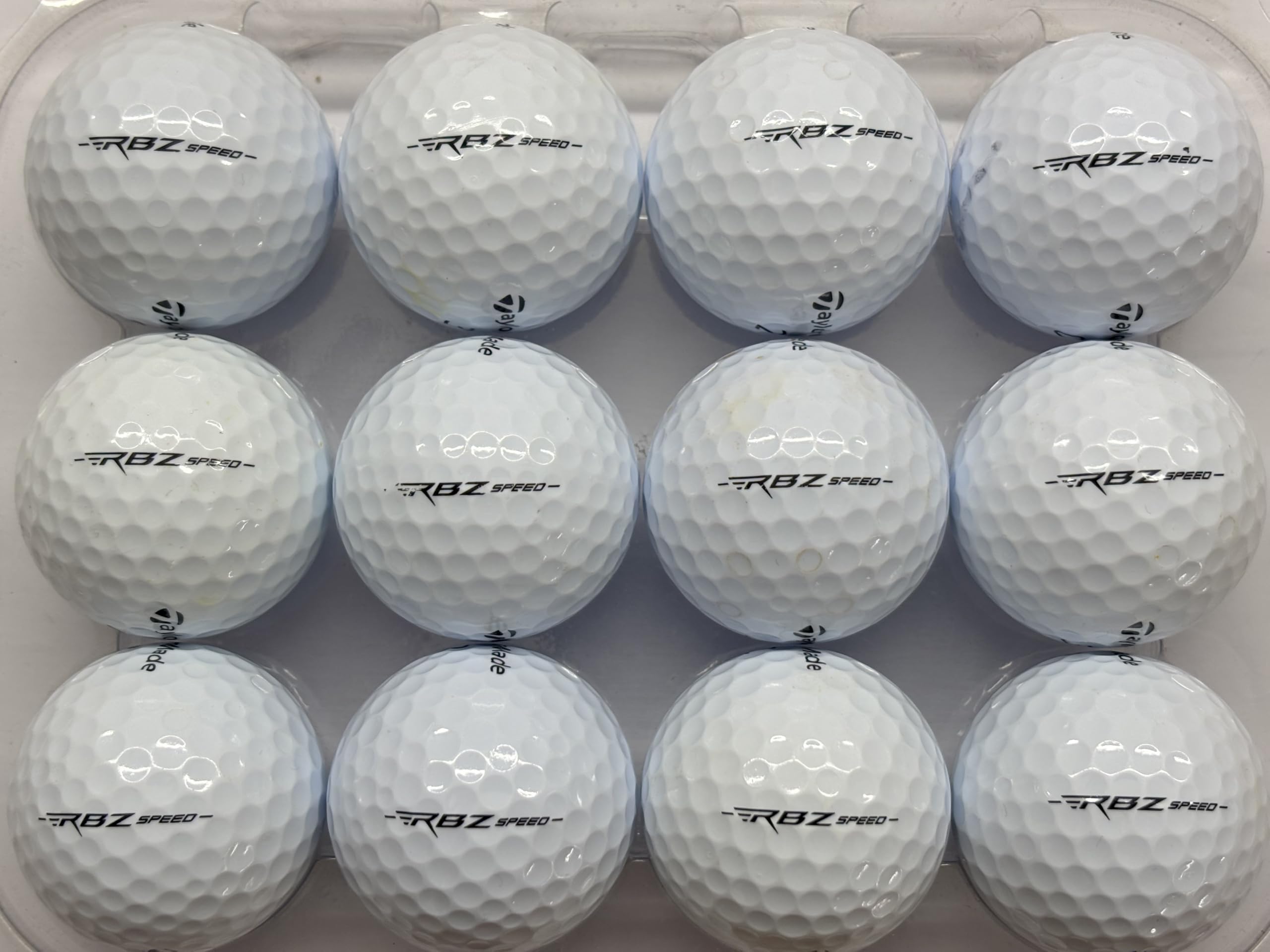 TaylorMade RBZ Speed Golfbälle (gebrauchte Lakeballs), Golf Zubehör, 24 Stück