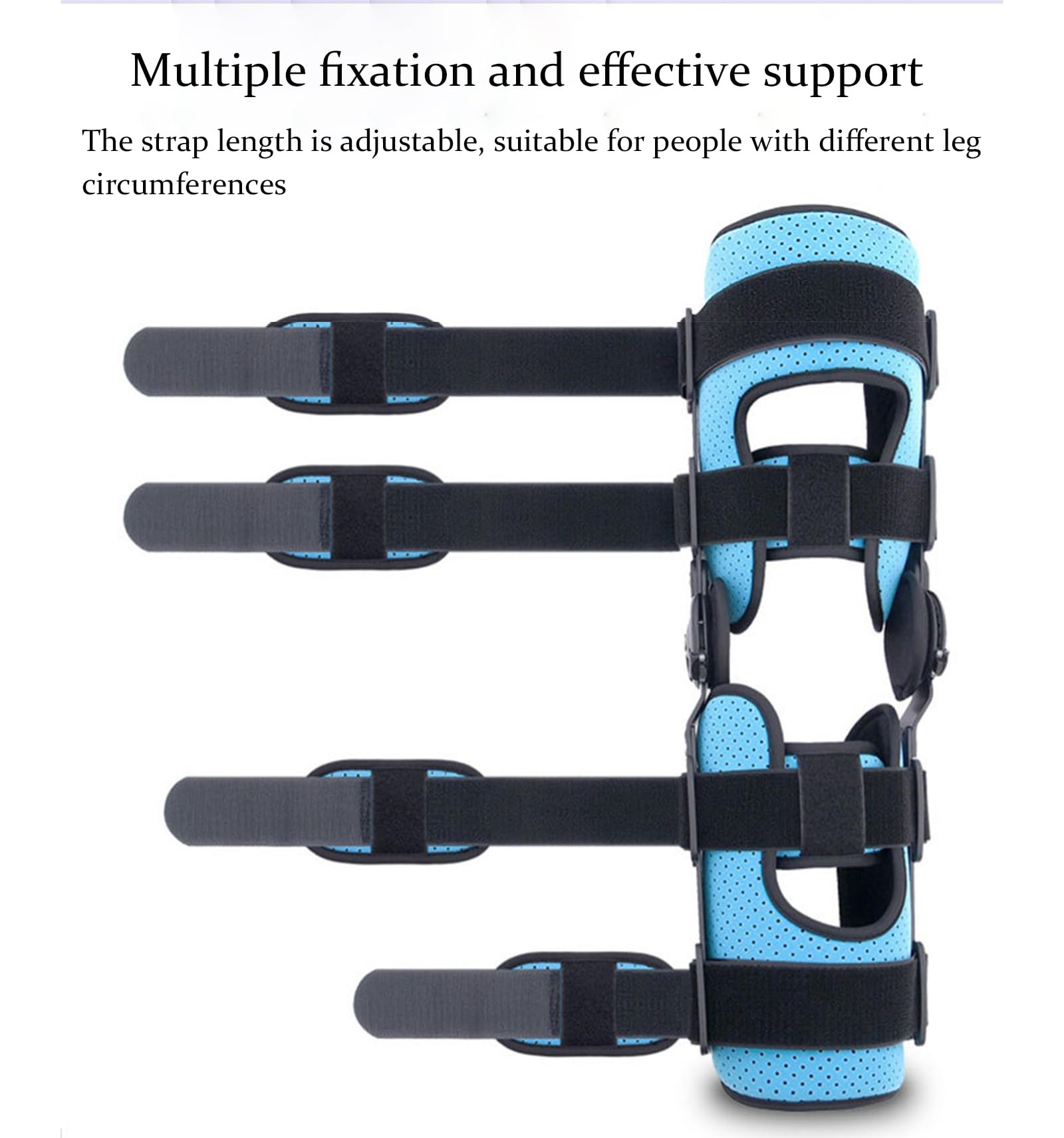 Rodillera Con Bisagras Rom, Rodillera Con Descarga De Artrosis, Rodillera Acl, Rodillera Ortopédica, órtesis De Soporte Inmovilizador De Rodilla Ajustable, Para Lesiones/Recuperación Posoperatoria