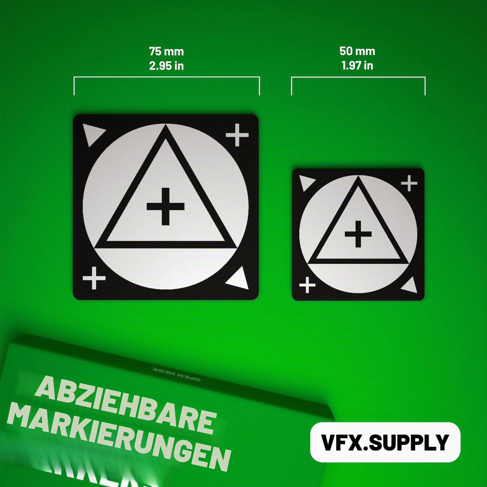 Removable Tracking Markers - 201pcs. Set
