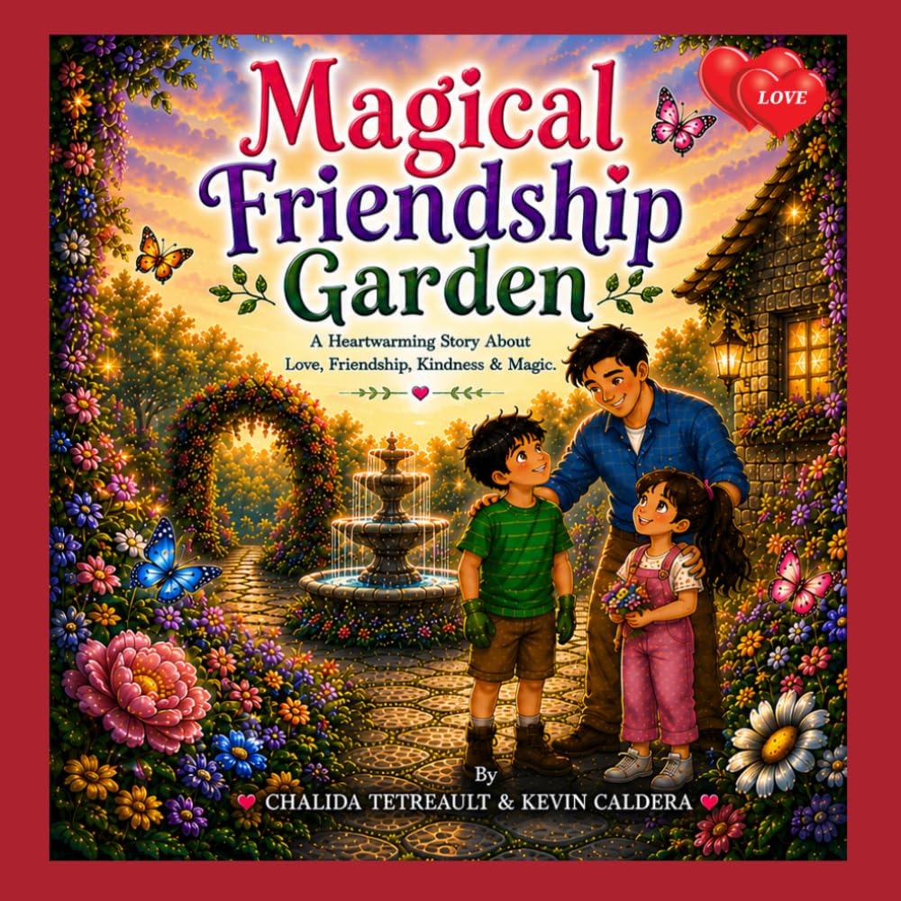 Magical Friendship Garden by LOVE: A Heartwarming Story About Love, Friendship, Kindness & Magic, The Children's book about friendship and kindness.