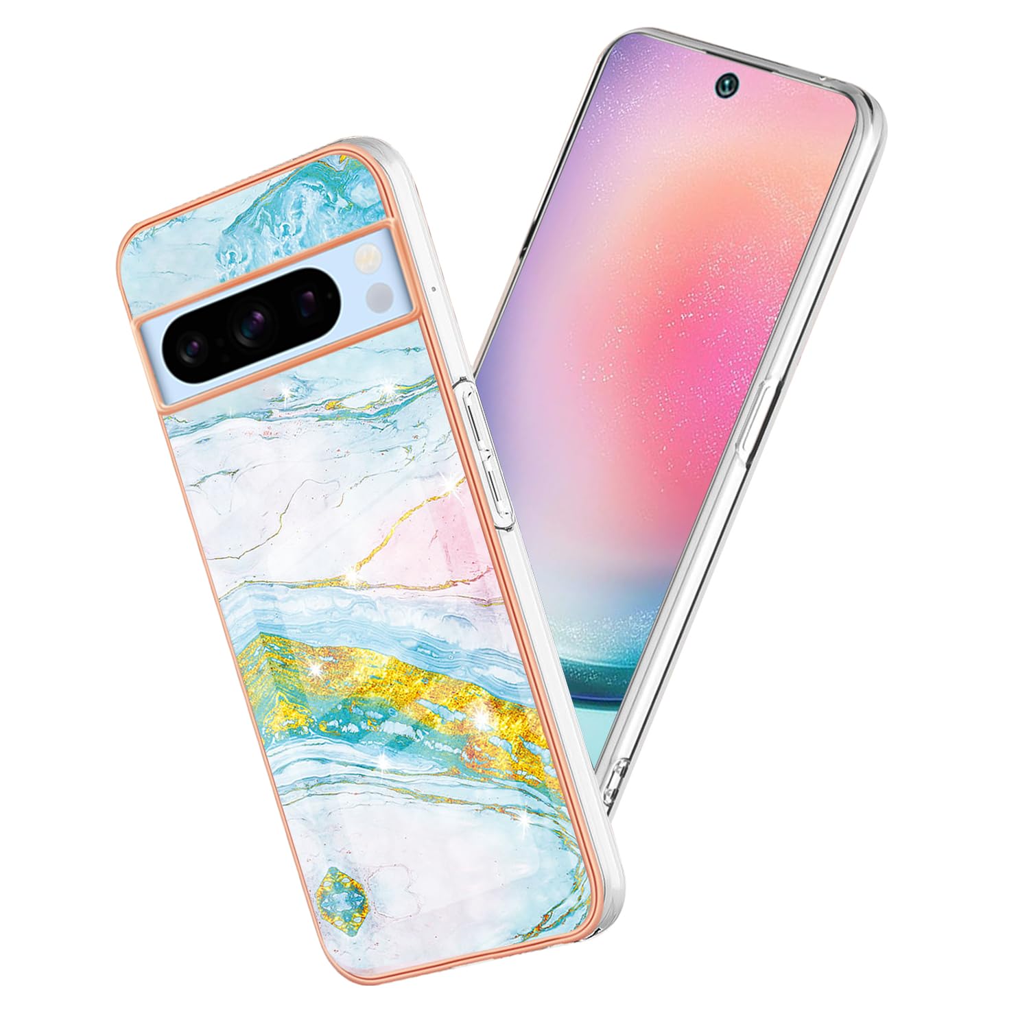 Coque Google Pixel 8 Pro esthétique colorée haut de gamme - 8